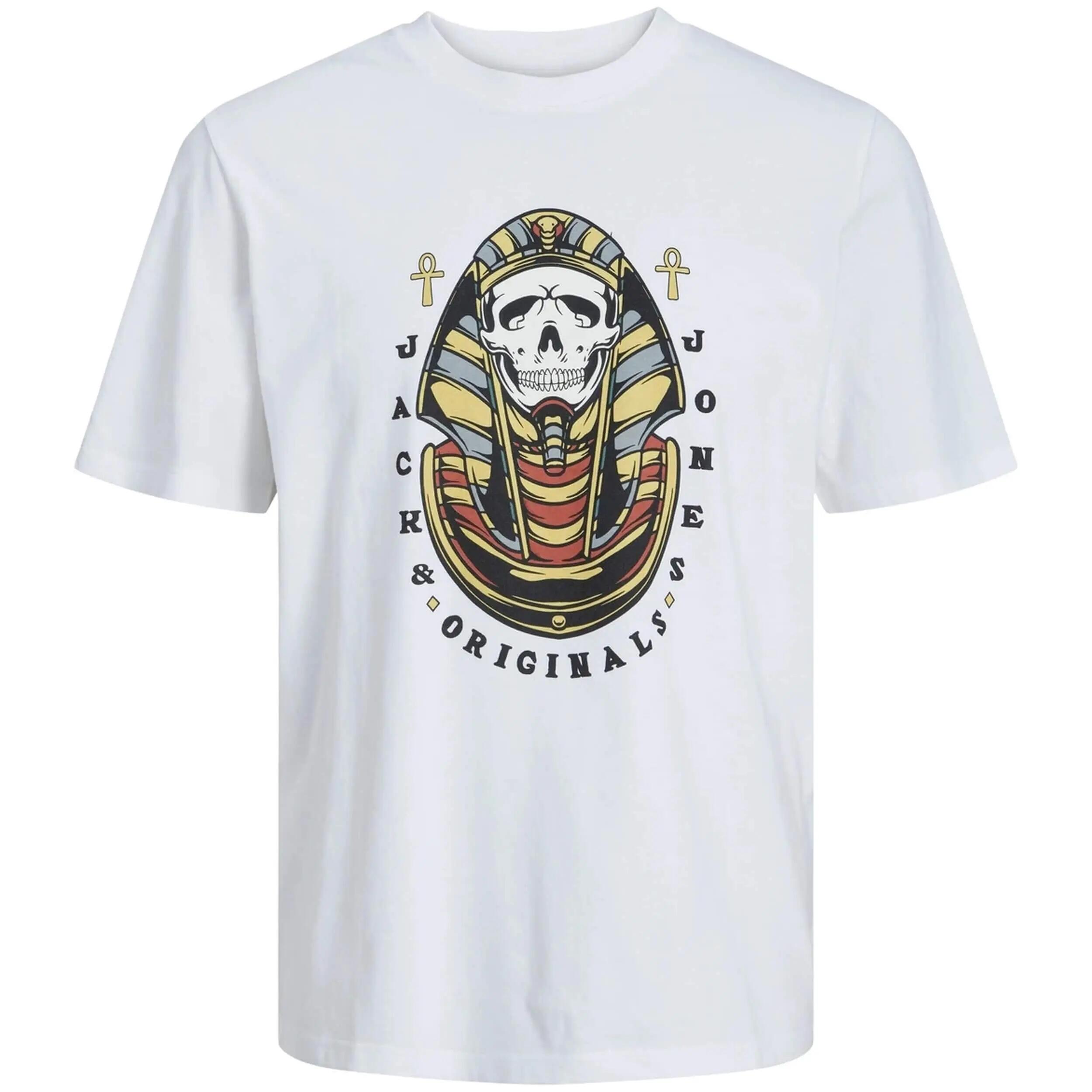 Maglia a maniche corte Jack&jones modello 12249345-white per uomini 4/5