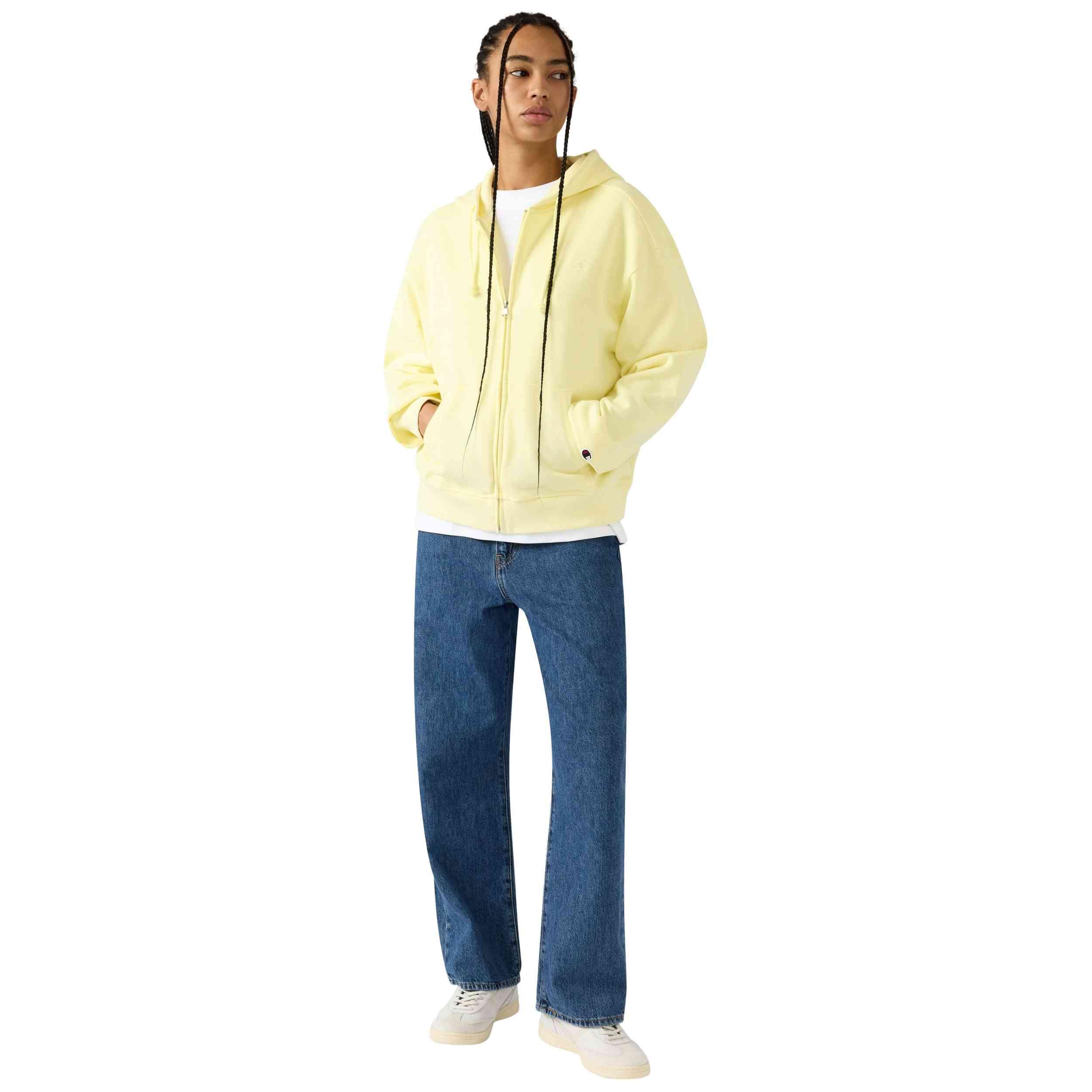 Sweat à capuche Champion modèle 118555-YS165 pour femmes 4/5
