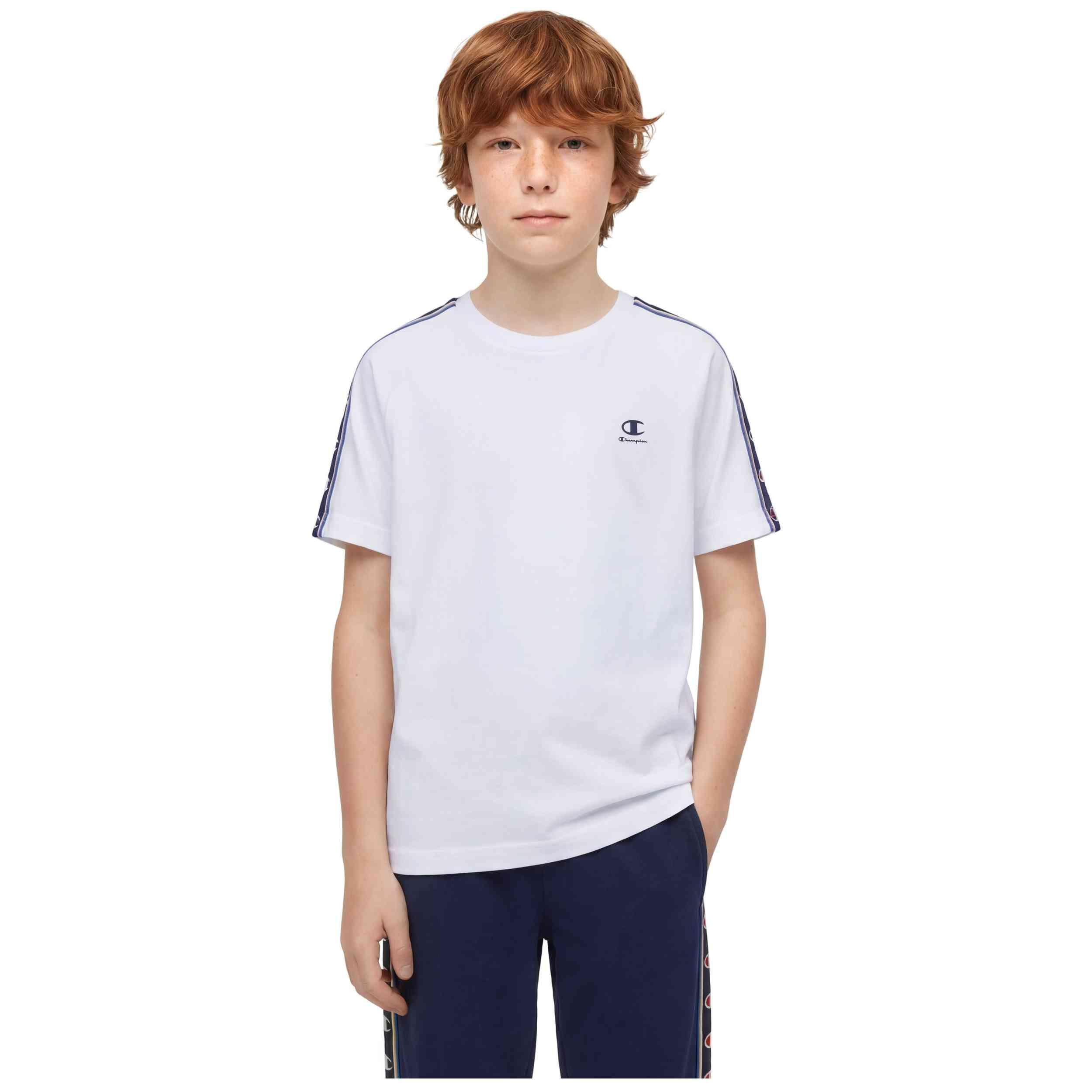 T-shirt Champion modèle 307473-WW001 pour unisexe enfants 1/4