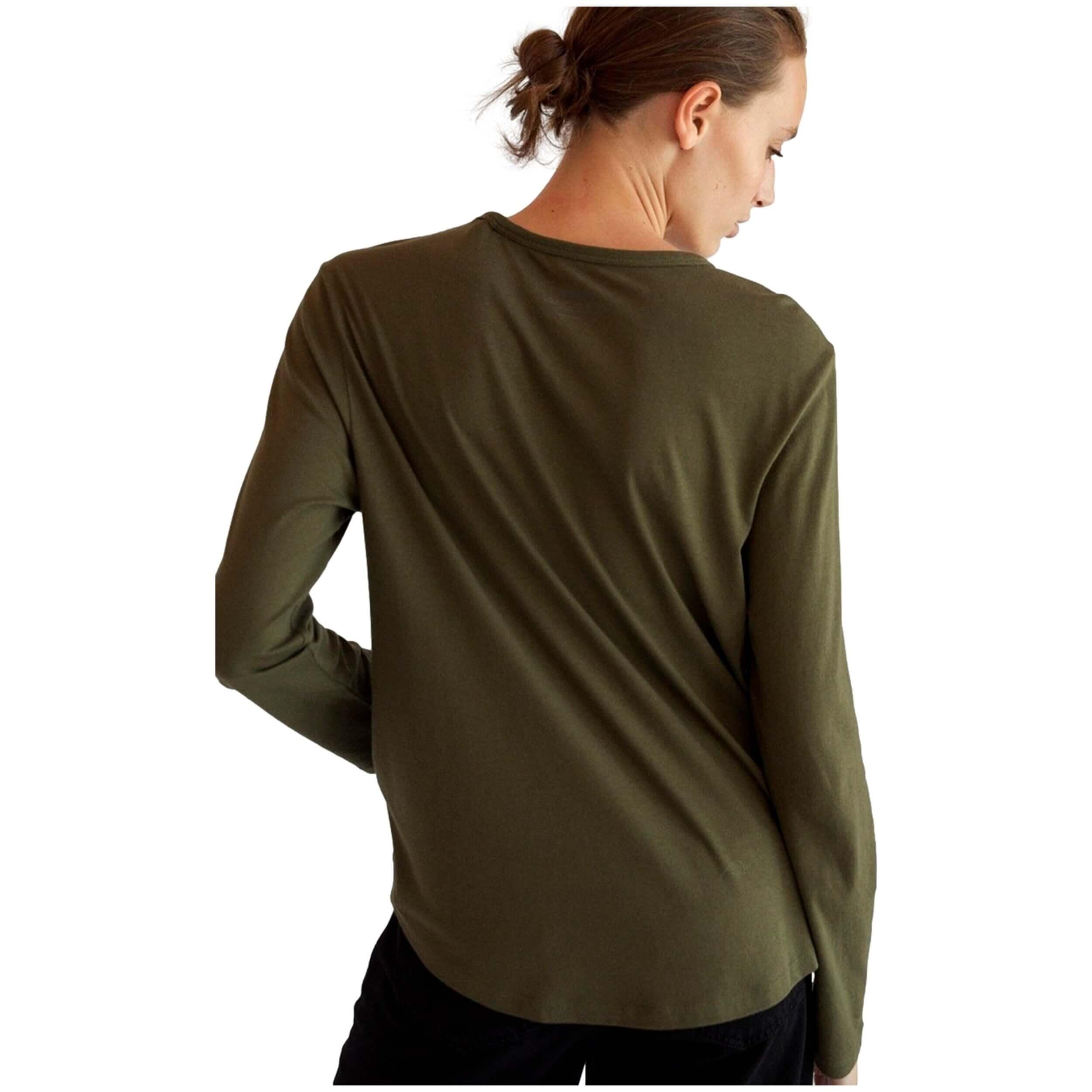 T-shirt à manches longues Ecoalf modèle GATSCHOIC3060WW21-115 pour femmes 2/2