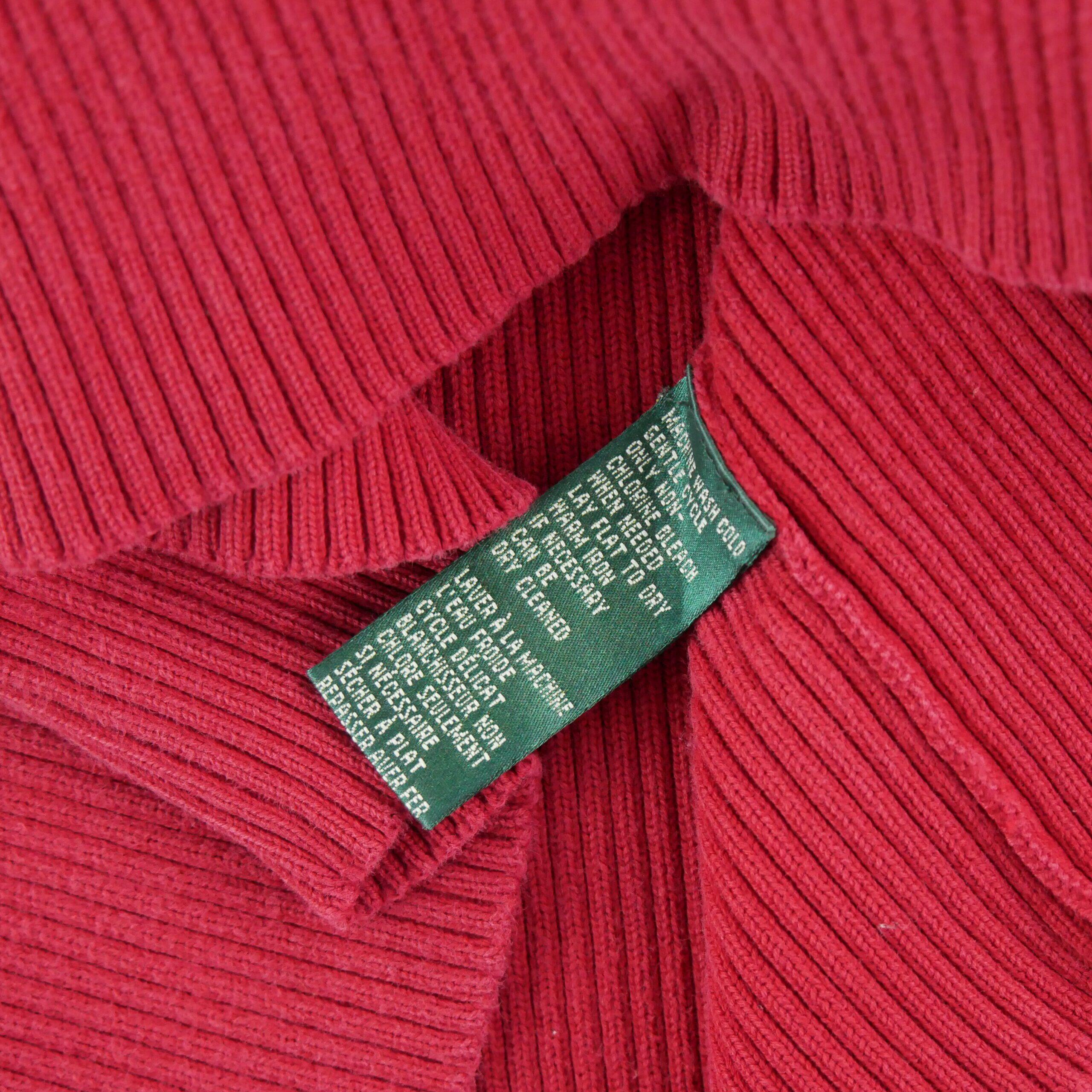 Reconditionné - Pull Femme Rouge - Excellent 6/6