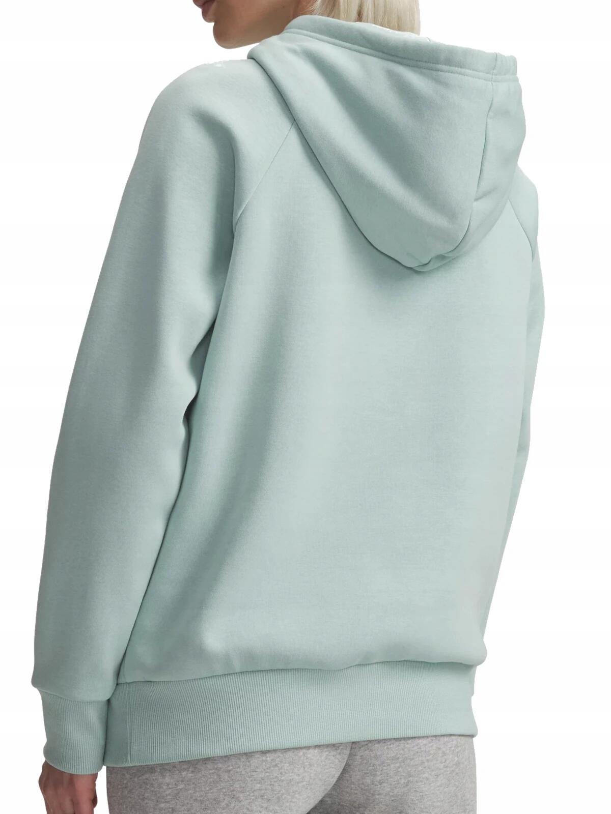 BLUZA damska UNDER ARMOUR 1379500-477 sportowa dresowa z kapturem M 3/4