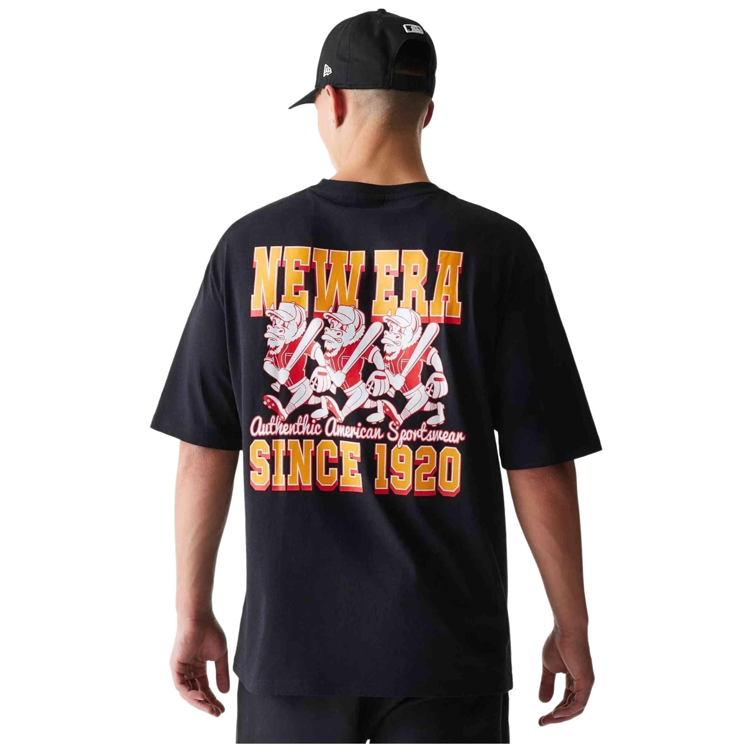 Maglia a maniche corte New era modello 60771544 per unisex 3/5