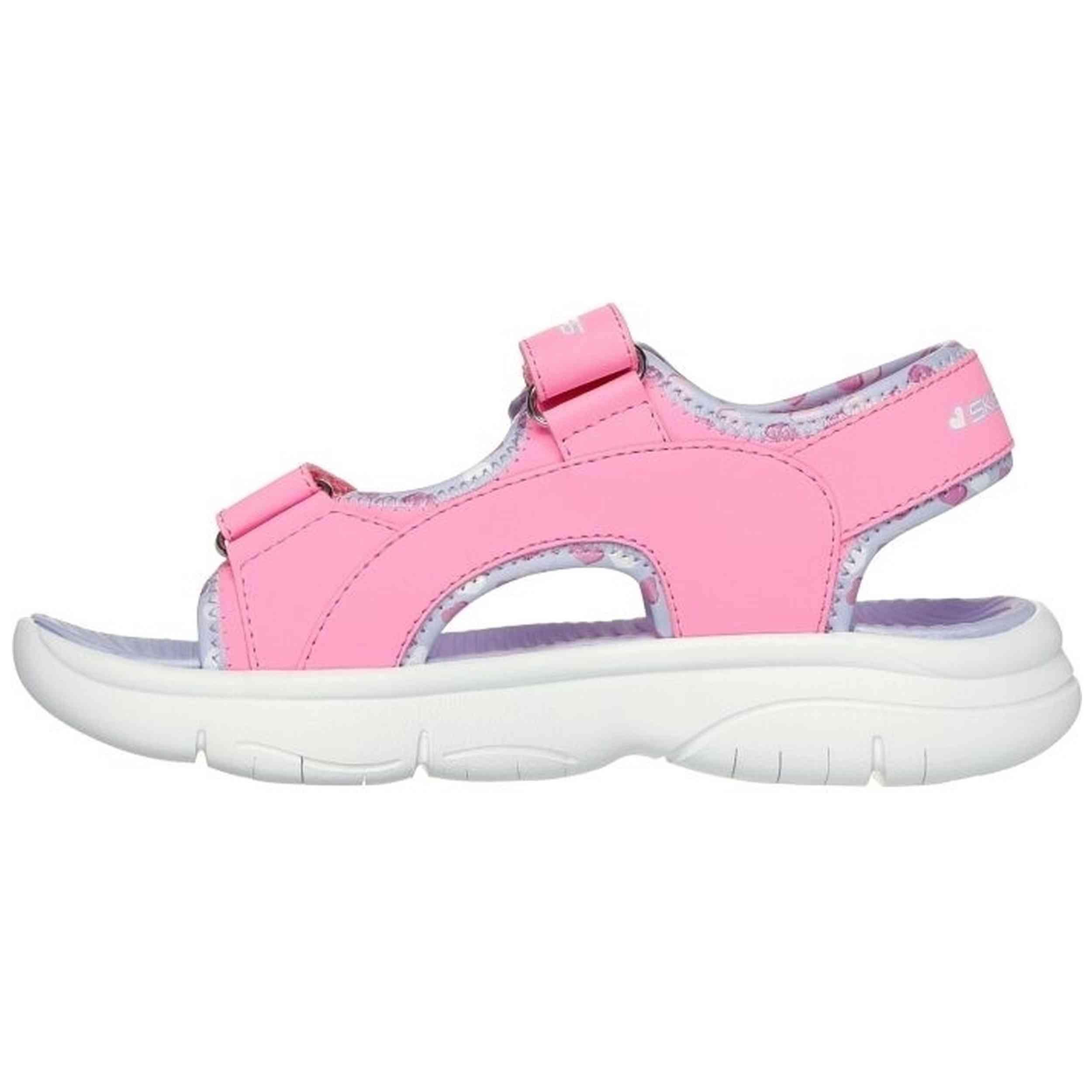 Sandali Skechers modello 303049LHPLV per unisex ragazzi 2/5