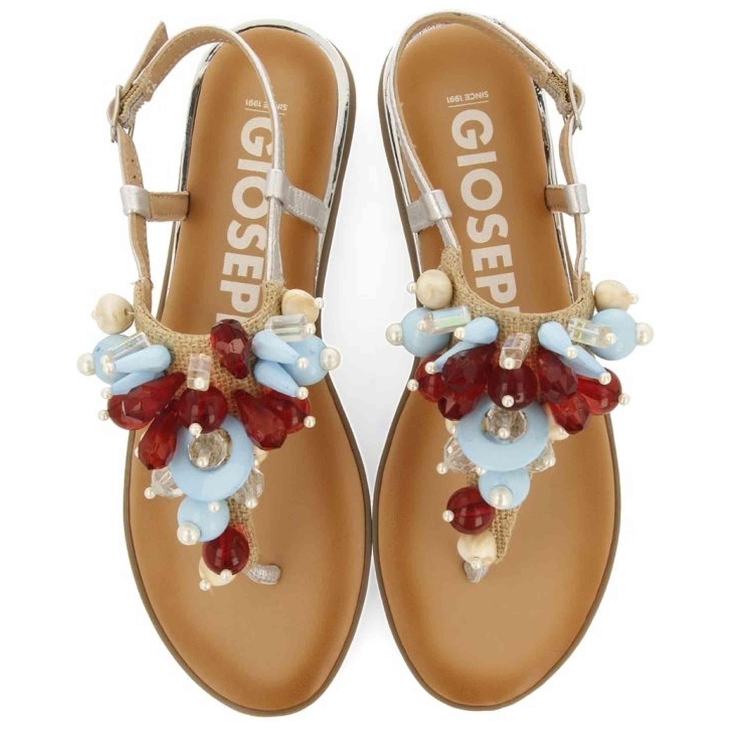 Sandales Gioseppo modèle 72312-P-PLATA pour femmes 4/4