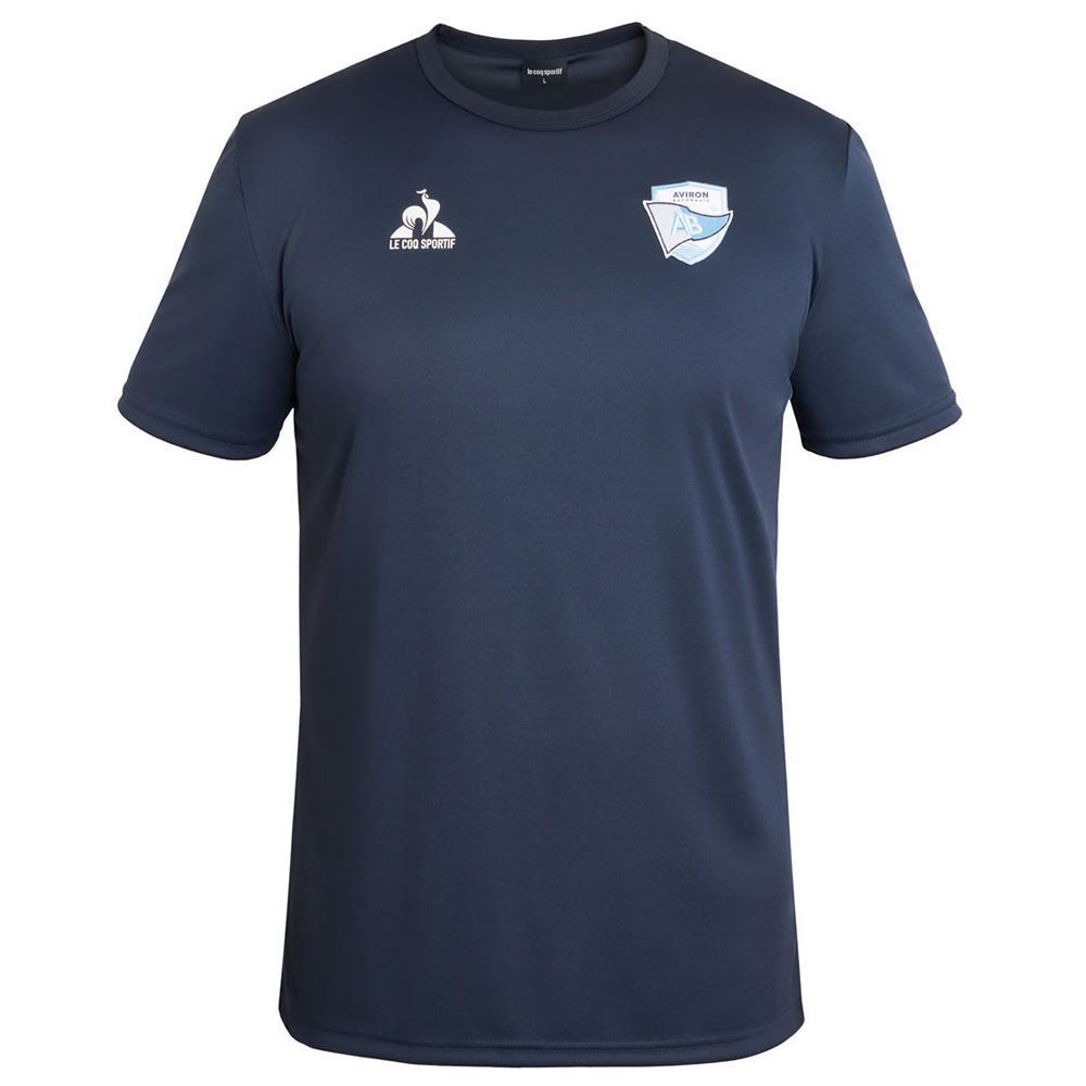 Le Coq Sportif Men's Aviron Bayonnais Training Shirt Navy