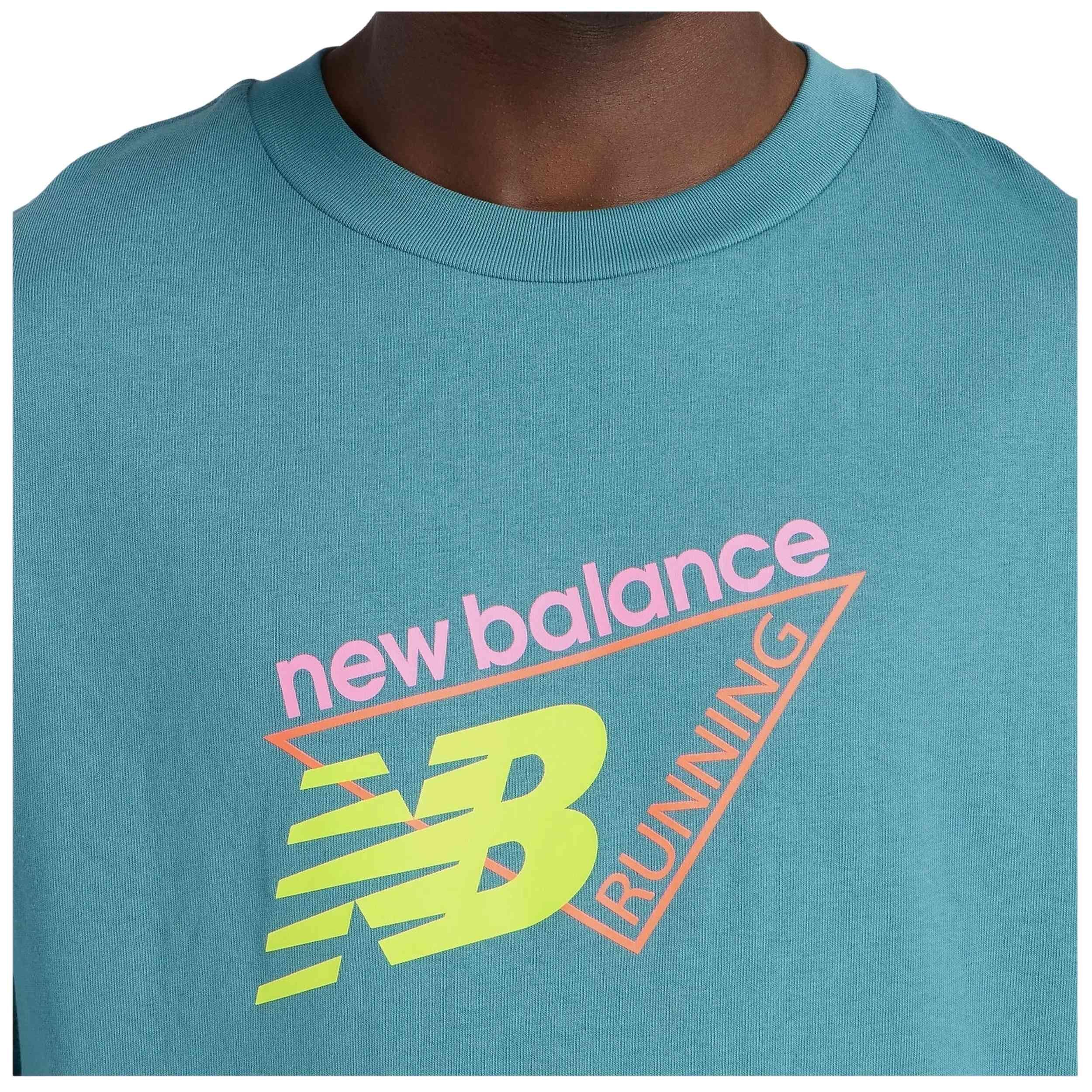 Maglia a maniche corte New balance modello MT61N1YV-AAZ per unisex 2/4