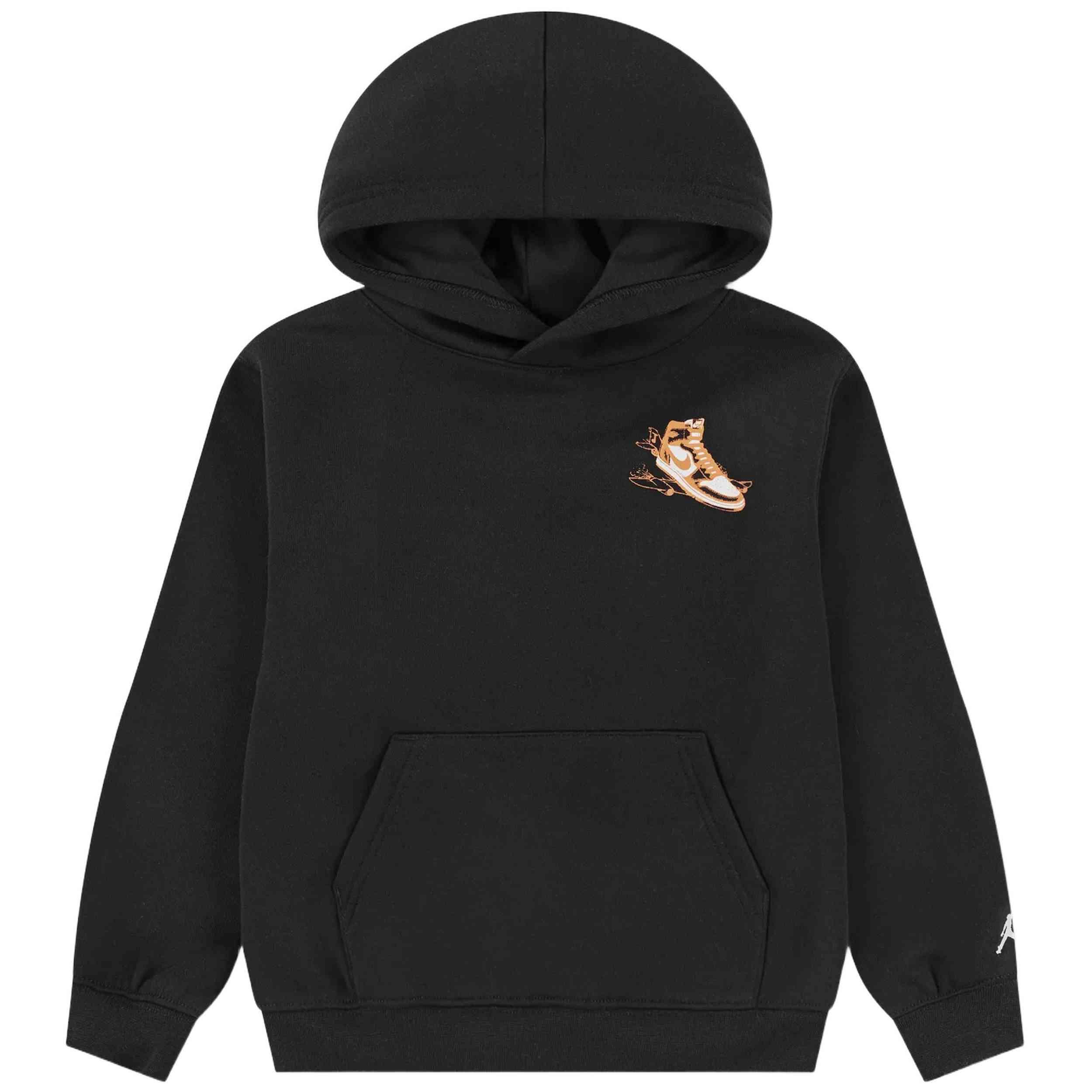 Sweat à capuche Jordan modèle 95F281-023 pour enfants 1/2