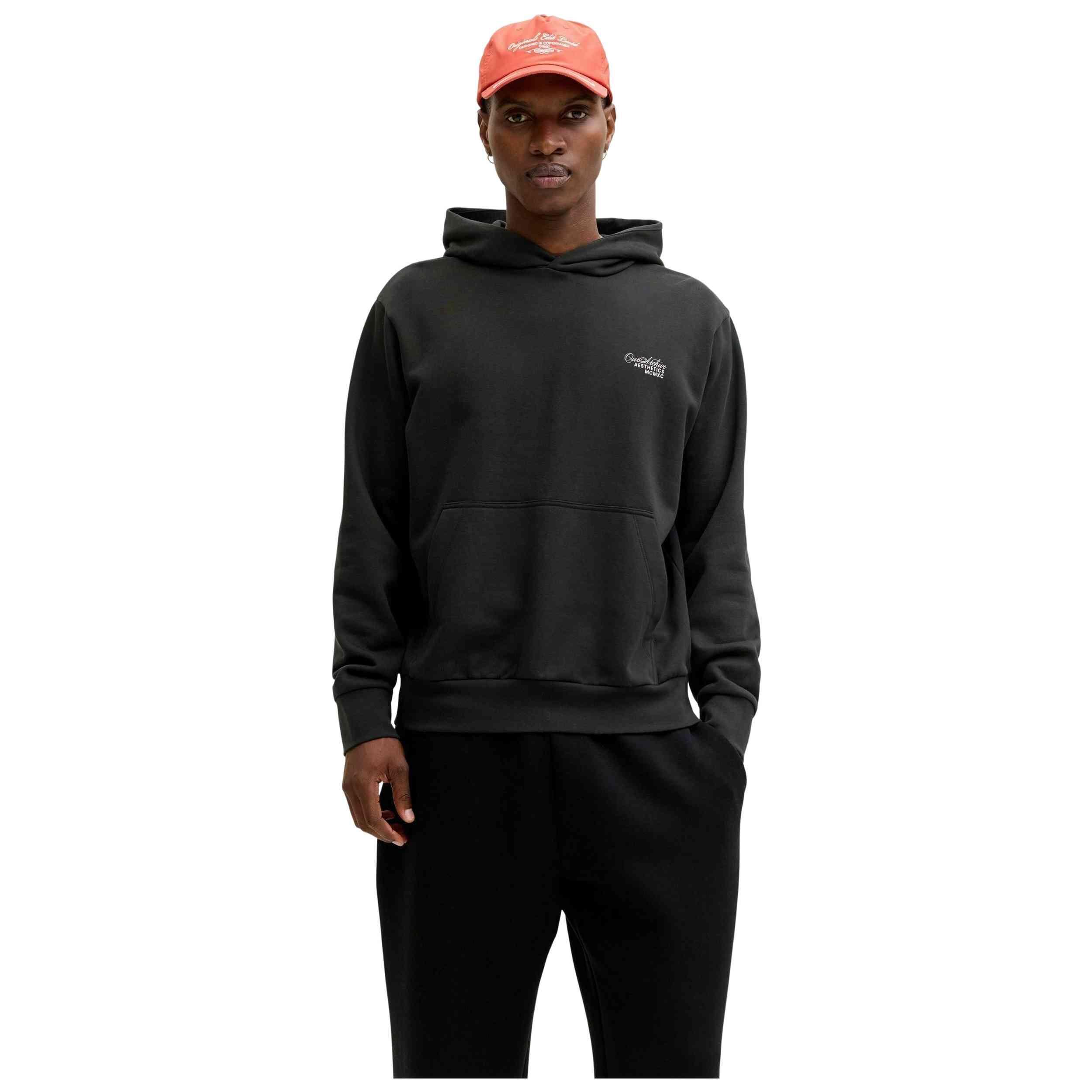 Felpa con cappuccio Jack&jones modello 12288100-BLK per uomini 3/5