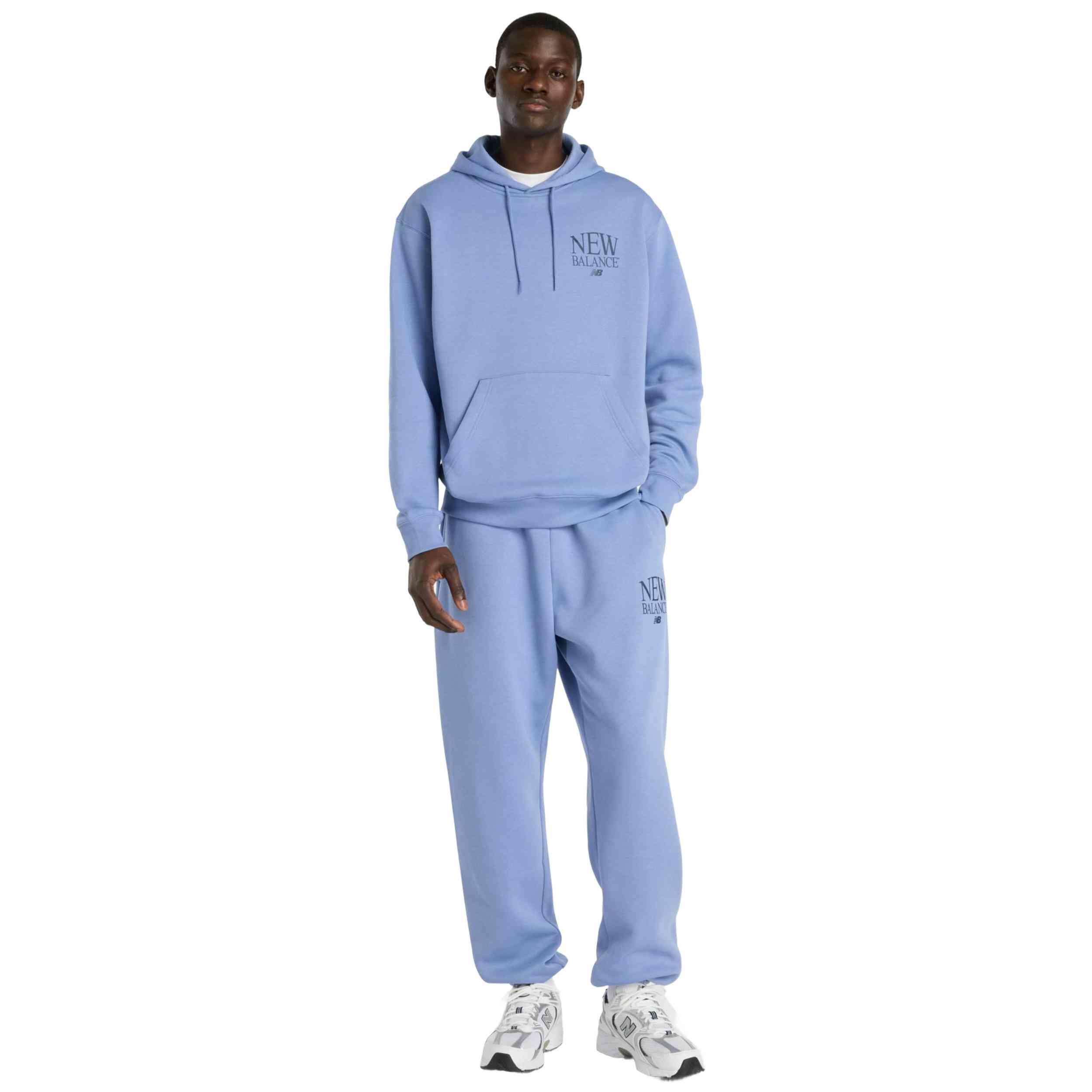 Felpa con cappuccio New balance modello MT61L713_AA3 per uomini 2/5