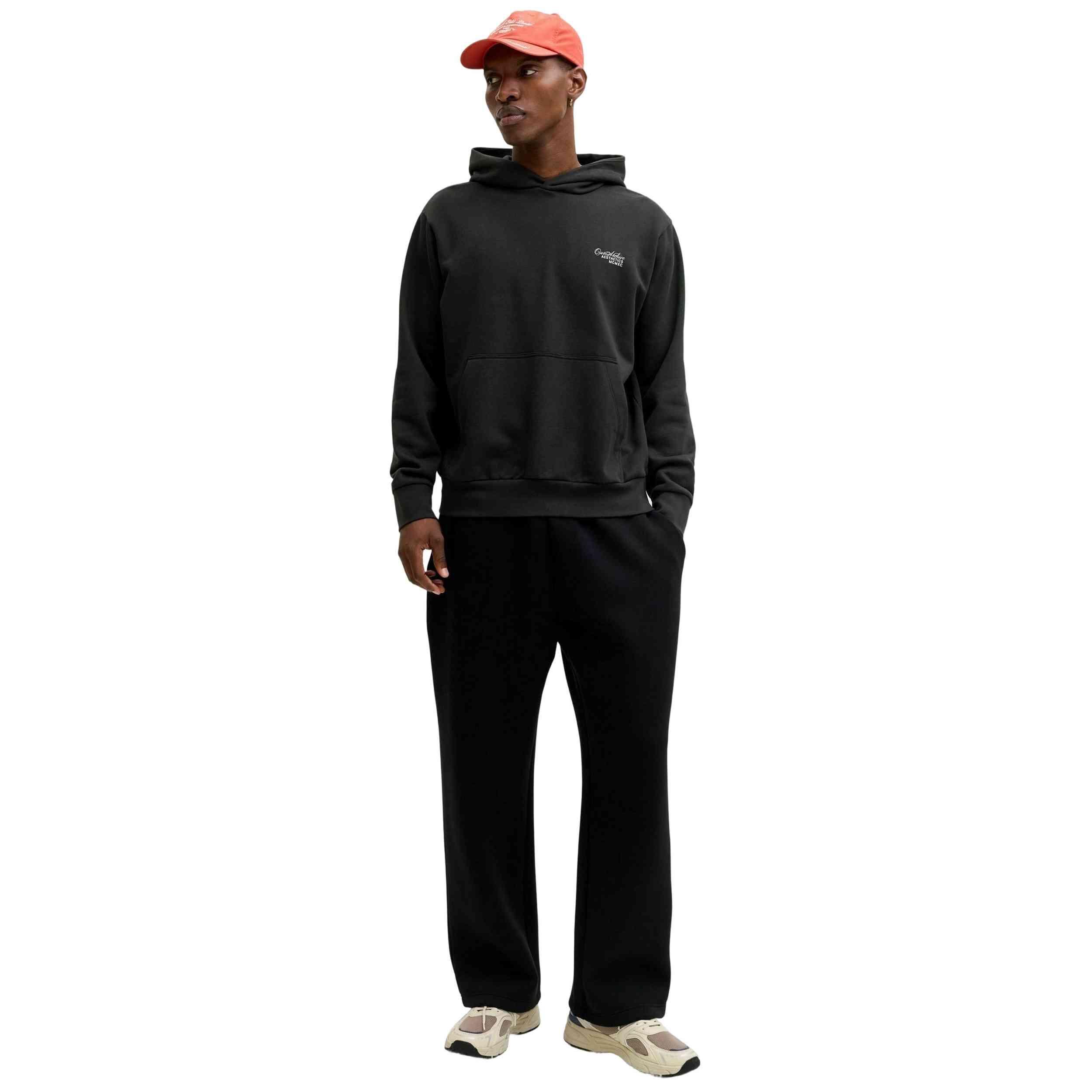 Felpa con cappuccio Jack&jones modello 12288100-BLK per uomini 2/5