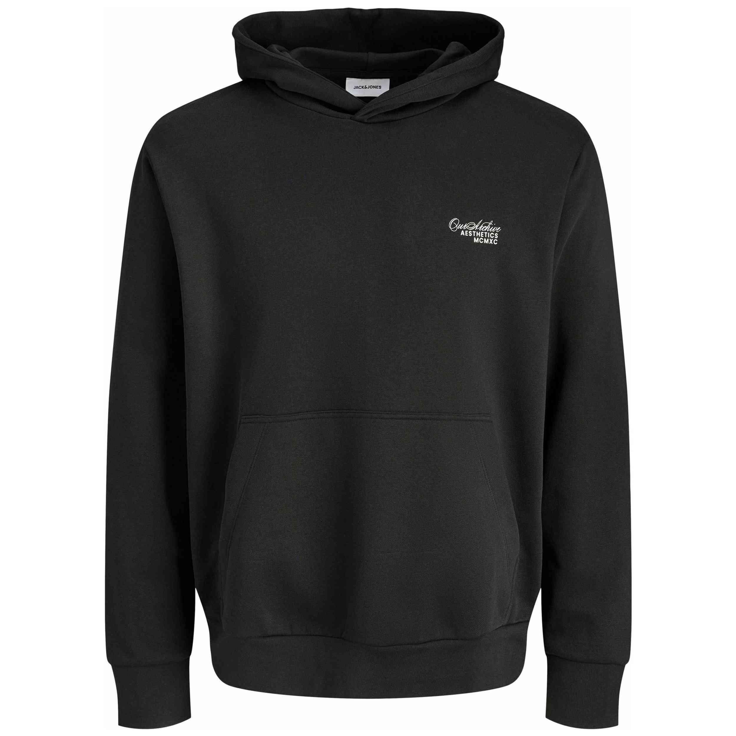 Felpa con cappuccio Jack&jones modello 12288100-BLK per uomini 5/5
