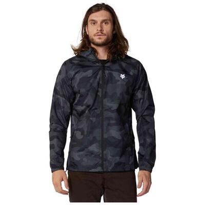 Hoodie fox model 33690-247-negro voor mannen