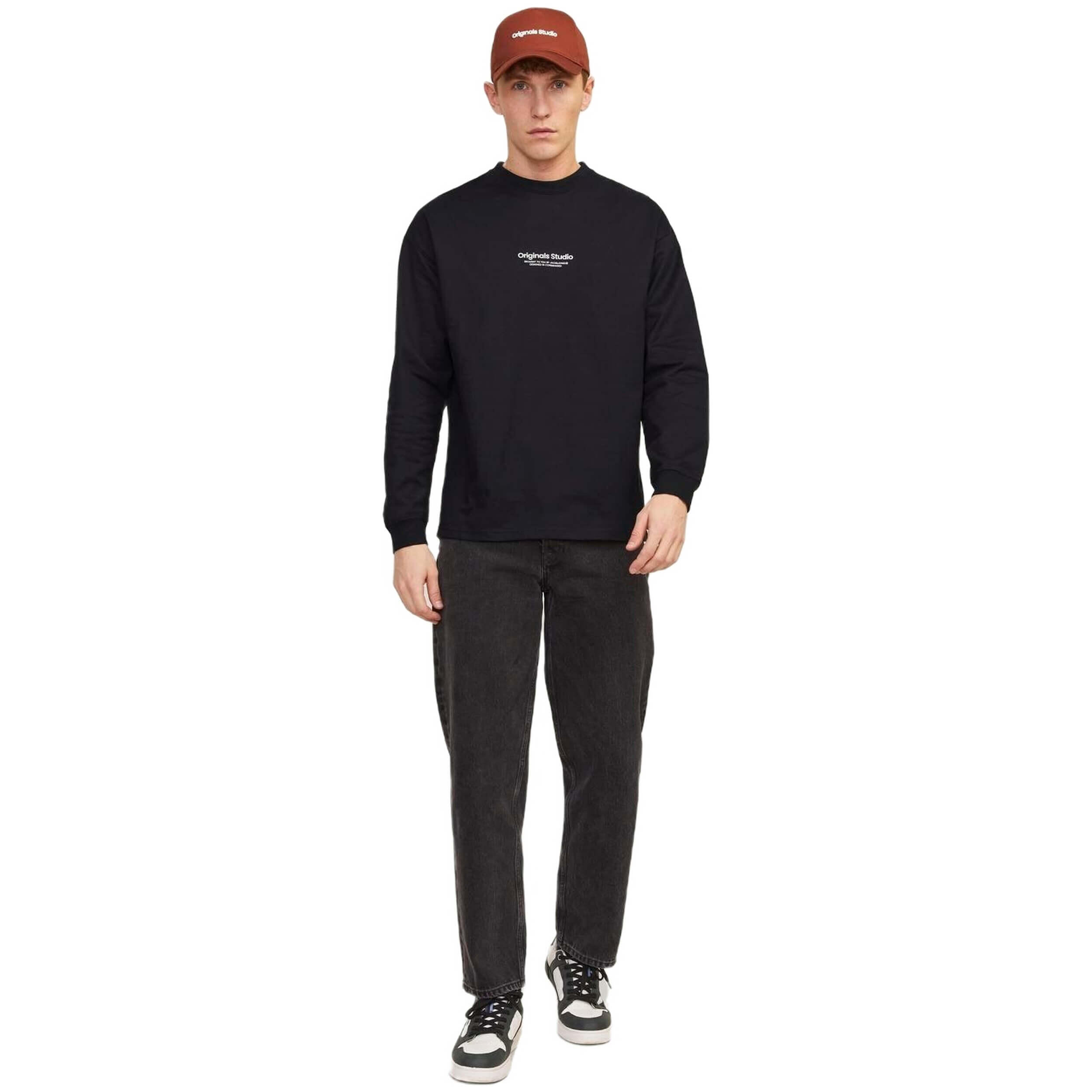 Sudadera Jack&jones modelo 12251775-Black para hombre 4/5