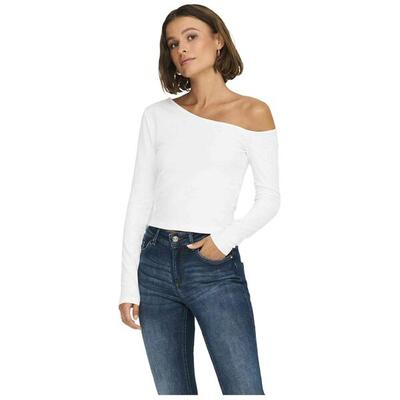 T-shirt met lange mouwen only model 49341462675795 voor vrouwen