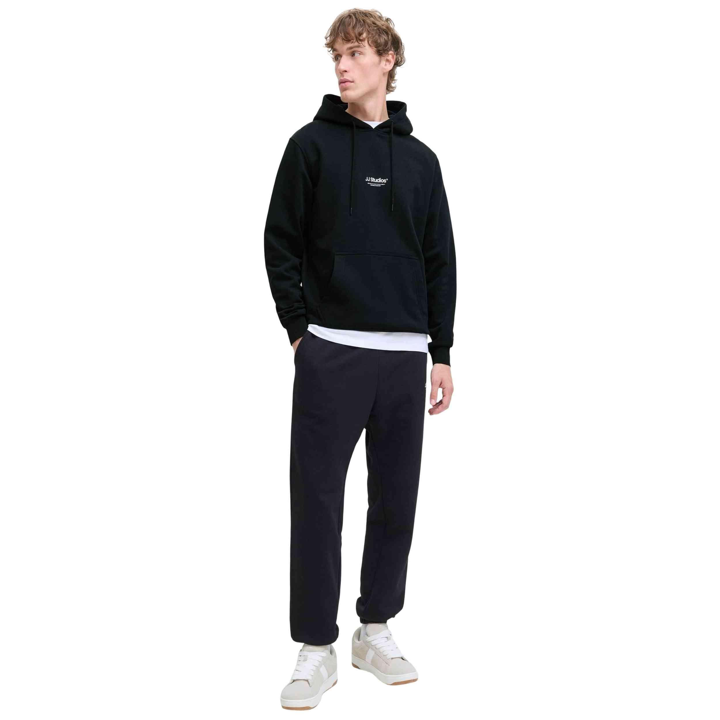 Felpa con cappuccio Jack&jones modello 12278789-BLK per uomini 2/5
