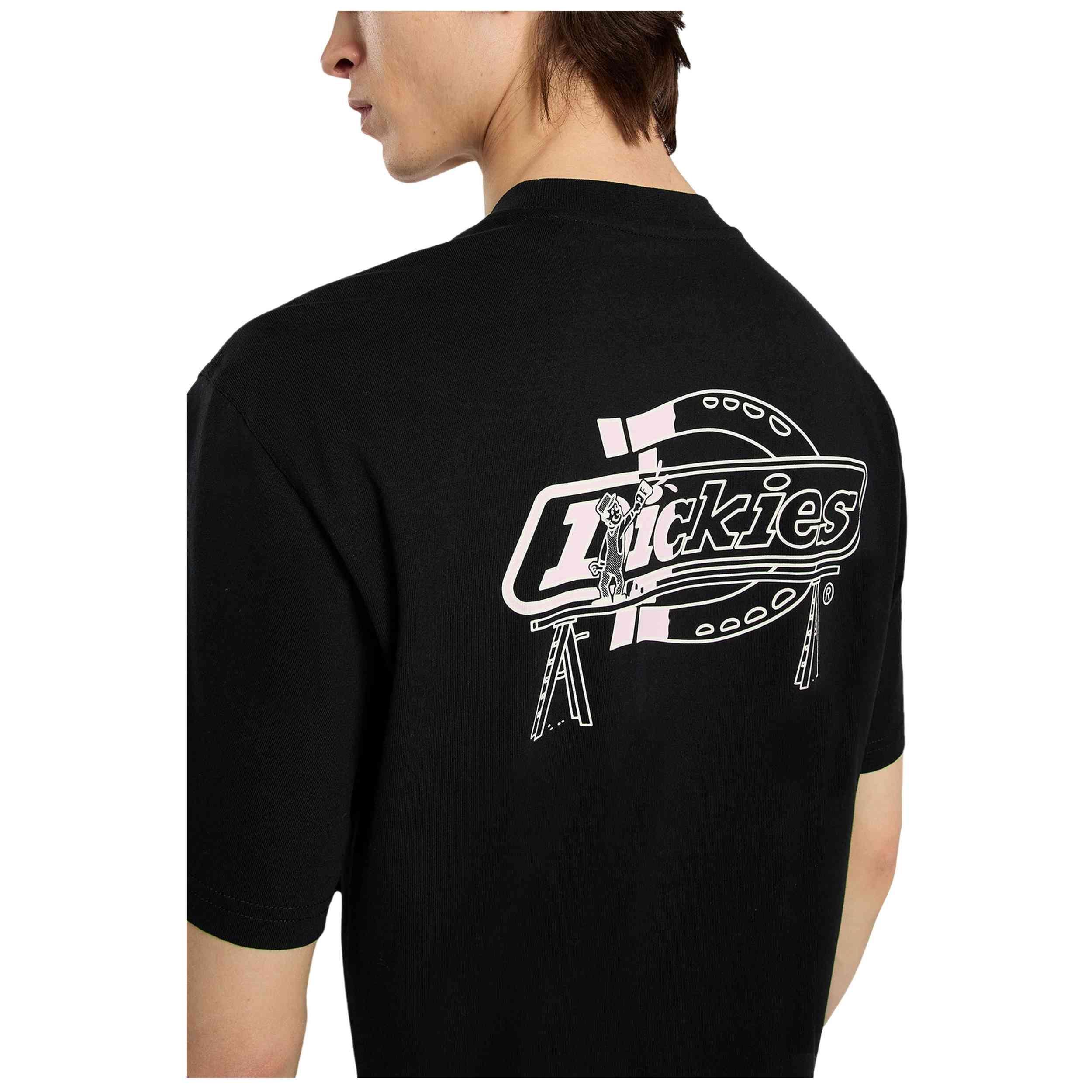 Maglia a maniche corte Dickies modello DK087QPBLK1 per uomini 3/5