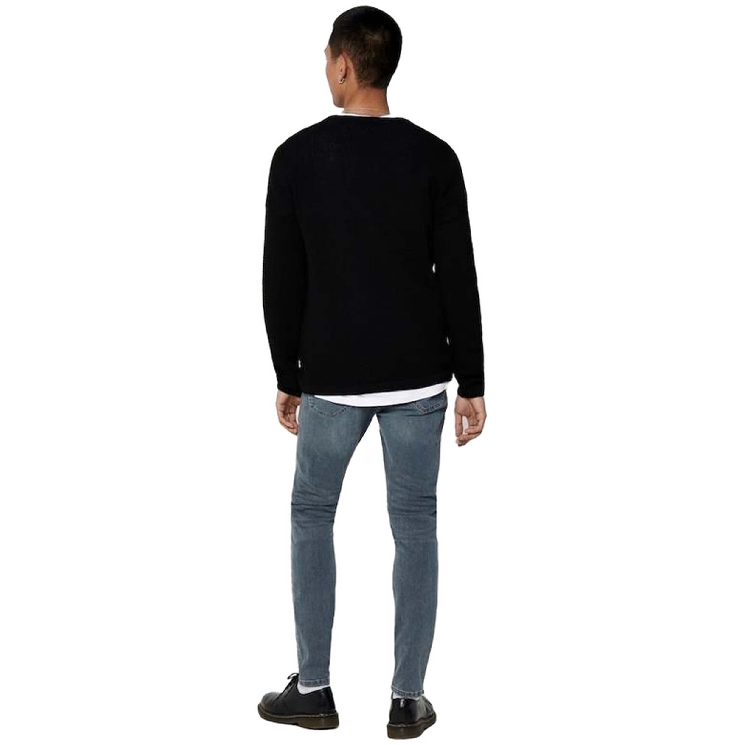 Sudadera Only & sons modelo 22016980-black para hombre 2/5