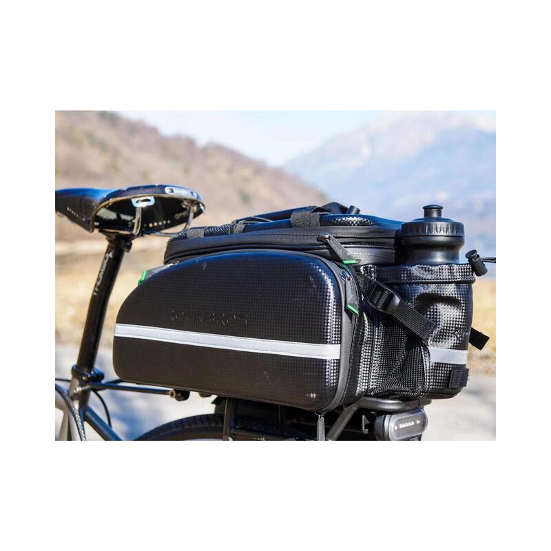 ROCKBROS Geantă pannier pentru portbagaj 9-12L, negru