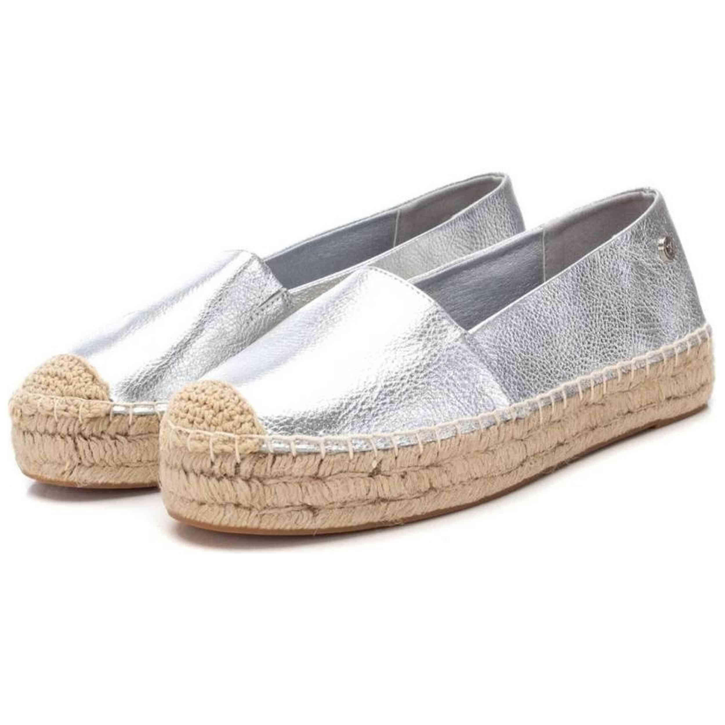 Sandalias Xti modelo 143637-PLATA para mulheres 4/5