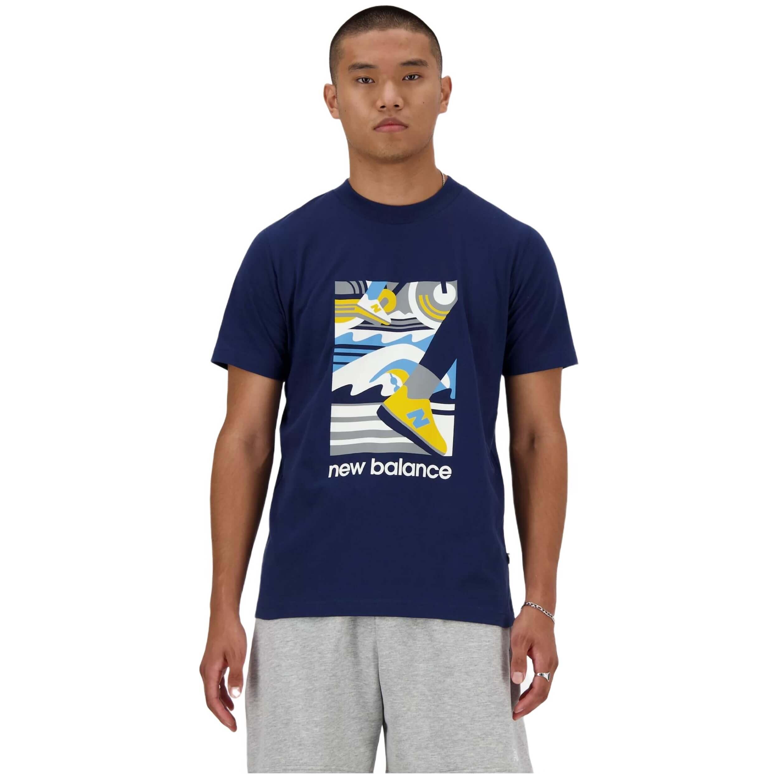T-shirt New balance modèle MT41594NNY pour homme 2/5