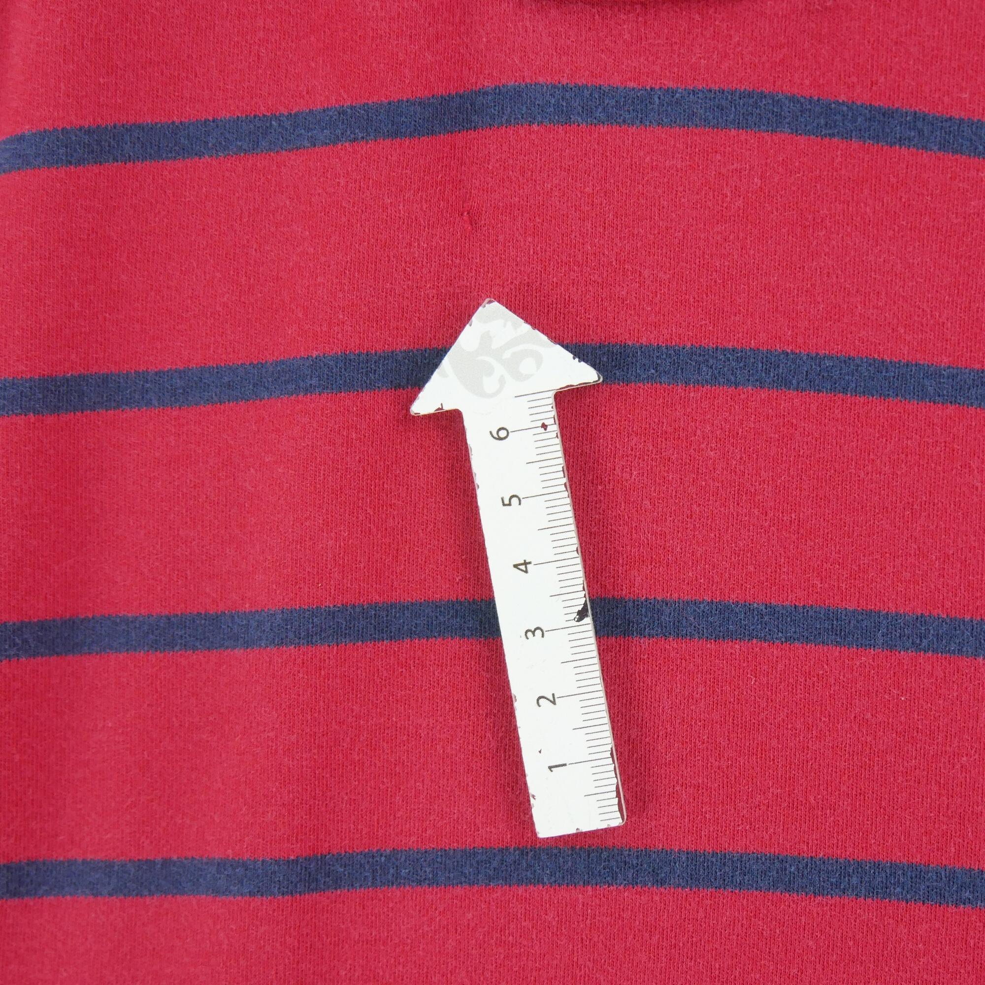 Herren Langarm Polo Rot 6/7