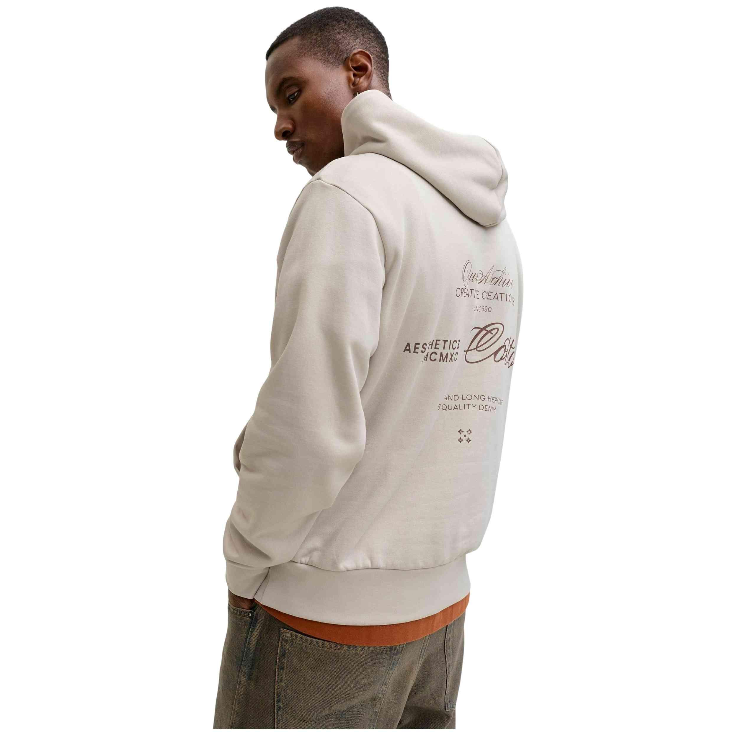 Felpa con cappuccio Jack&jones modello 12288100-MOON per uomini 4/5
