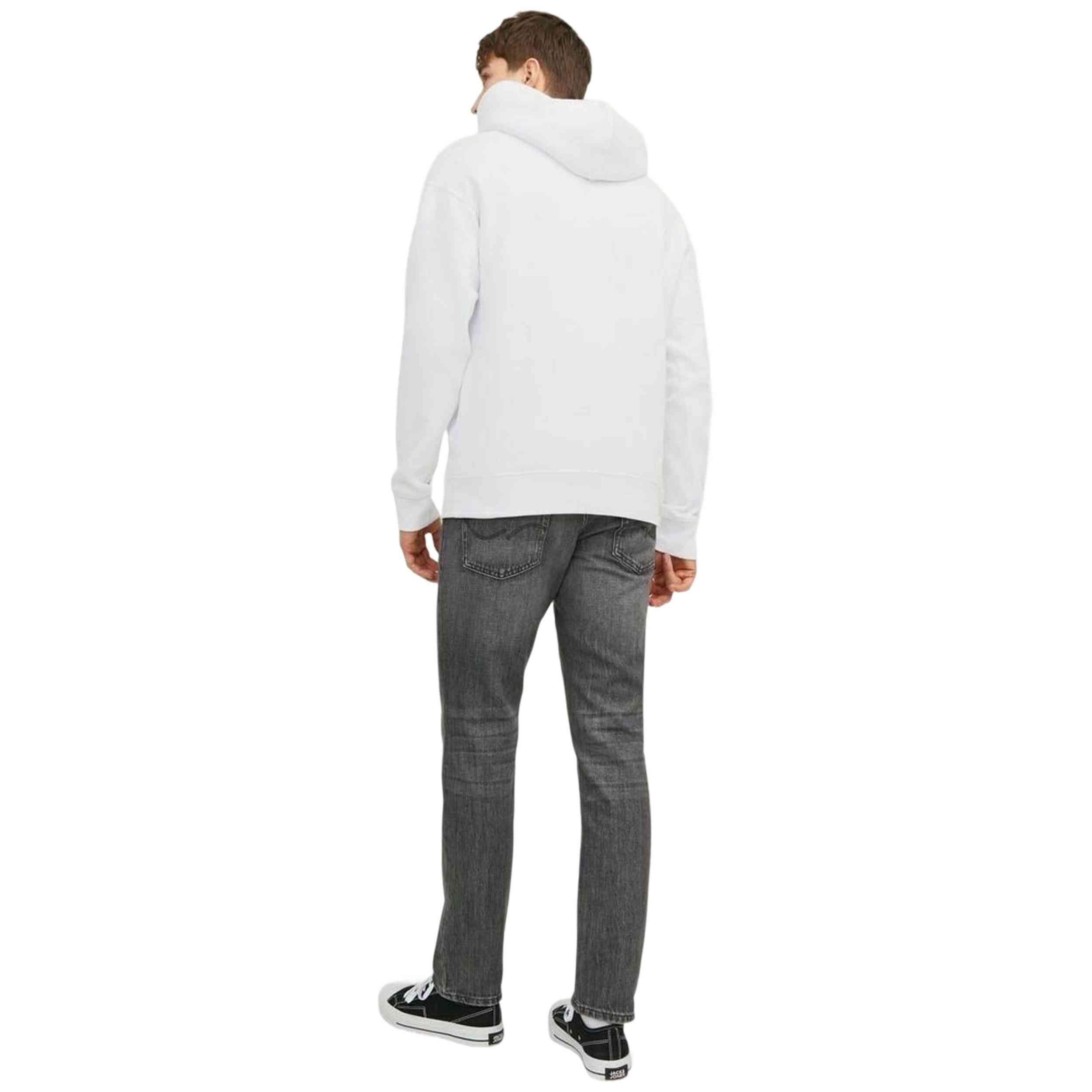 Felpa con cappuccio Jack&jones modello 12233972-WHT per uomini 3/5