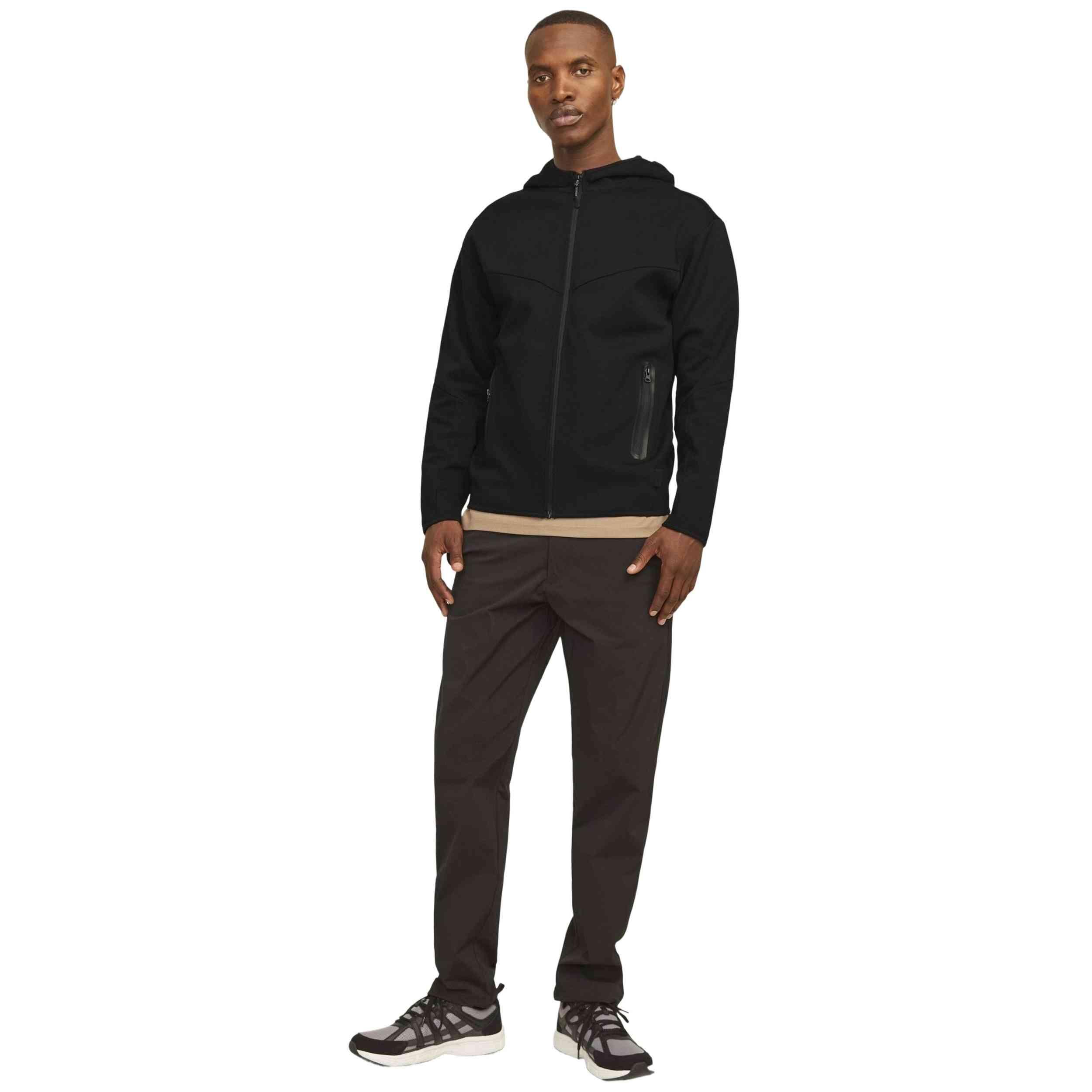 Sudadera Jack&jones modelo 12260150-BLK para hombre 4/5