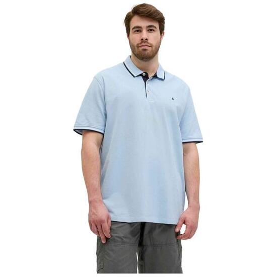 Polo à manches courtes Jack&jones modèle 12143859-CHAMBRAYBLUE-PLAY pour enfants