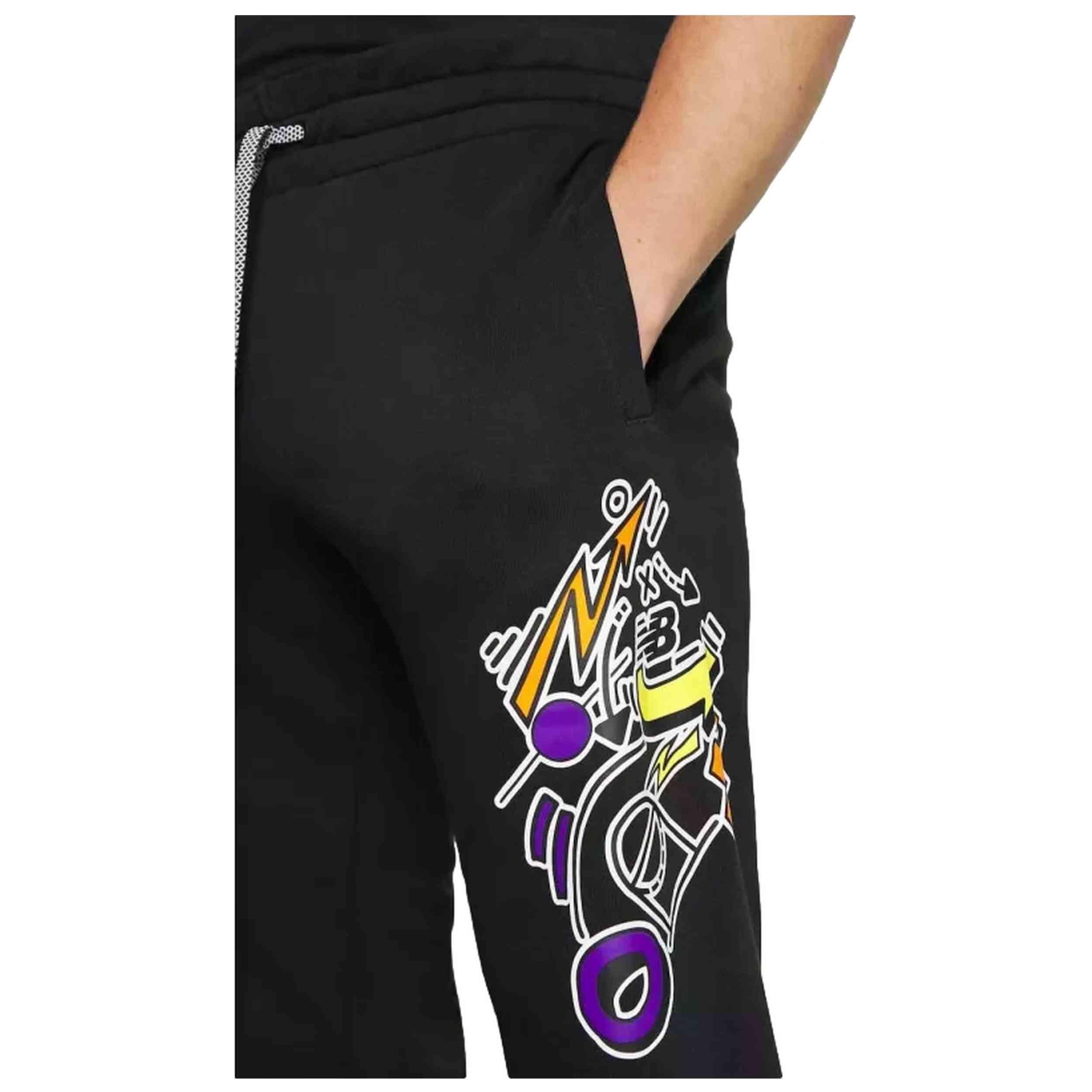 Calças de fato de treino New balance modelo MP13582BK para homem 3/3