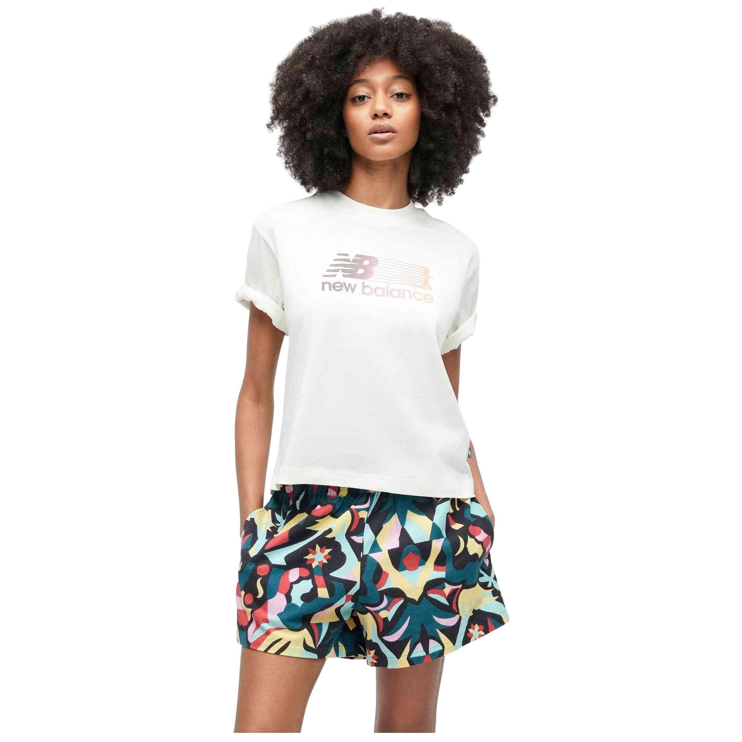 T-shirt New balance modèle WT53914 pour femmes 5/5