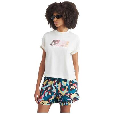 T-shirt met korte mouwen new balance model wt53914 voor vrouwen