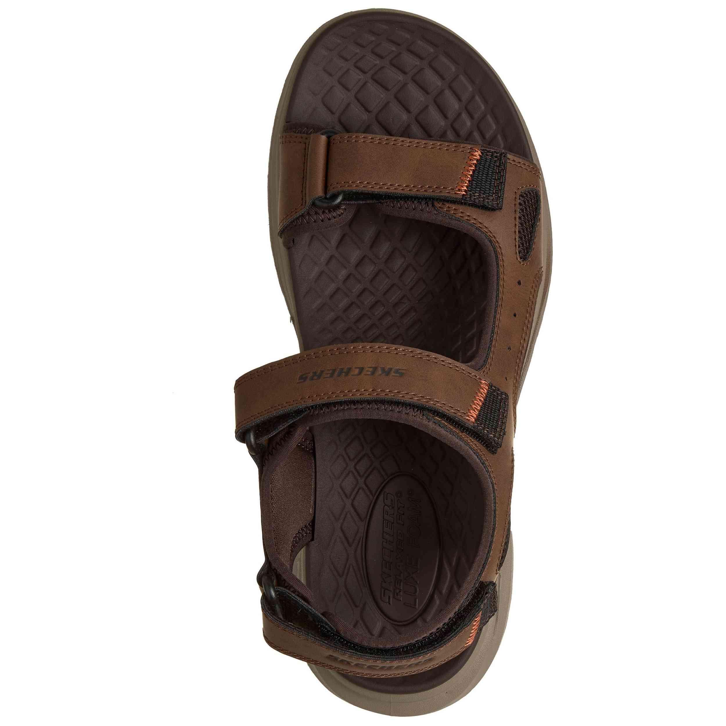 Sandales Skechers modèle 211371-BRN pour homme 2/5