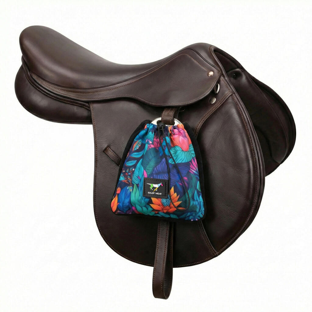 GALOP WEAR Stirrup Covers - Power Flower Collection