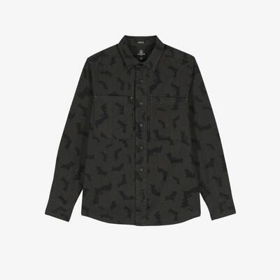 Volcom villard zwarte overhemd