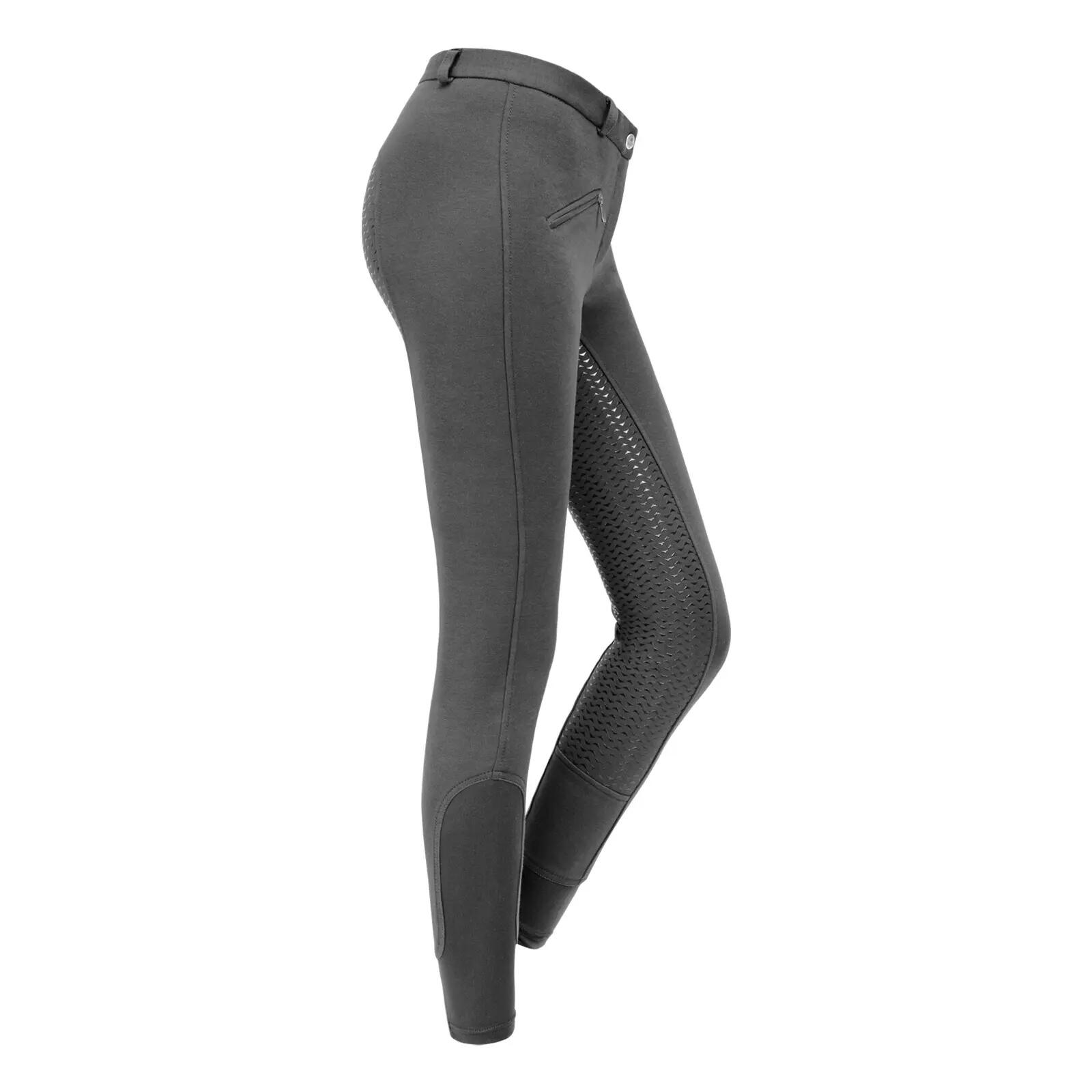Pantalon de concours full grip silicone fille ELT Fun Sport 3/4