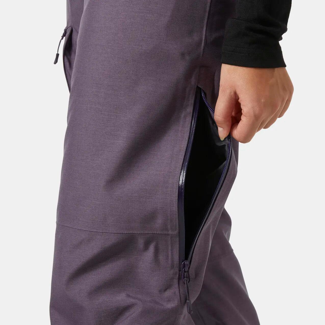Salopete de esqui com alças para mulher Helly Hansen Powderqueen 2.0 7/7