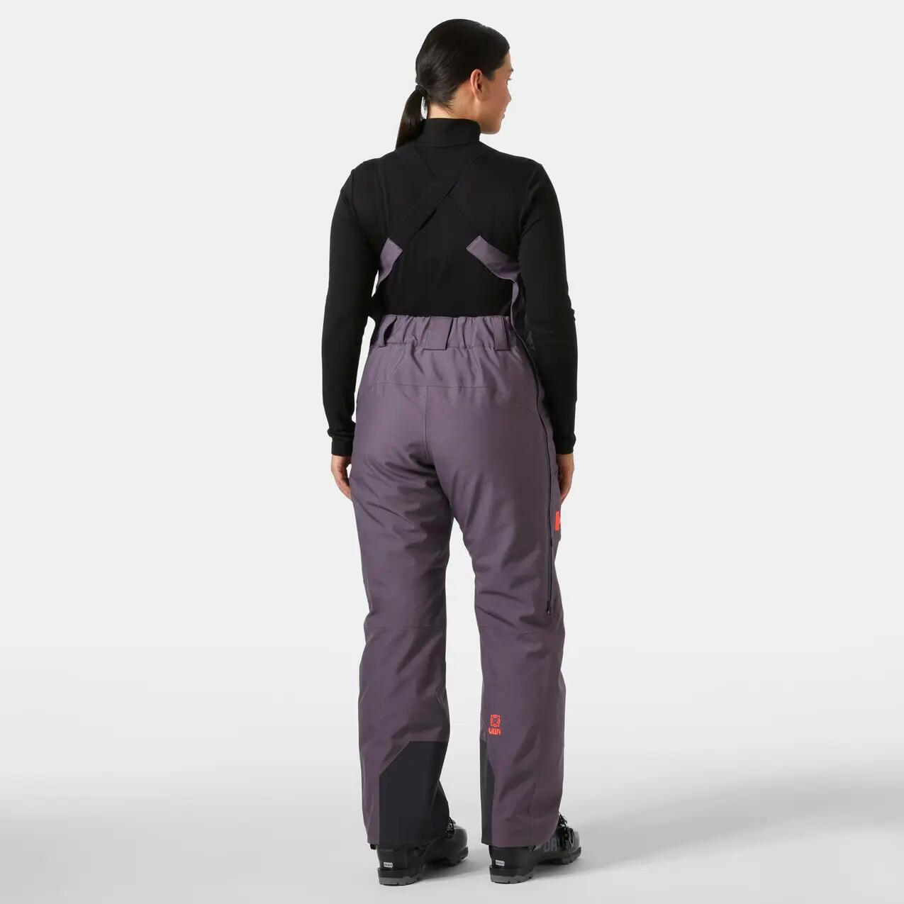 Salopete de esqui com alças para mulher Helly Hansen Powderqueen 2.0 4/7