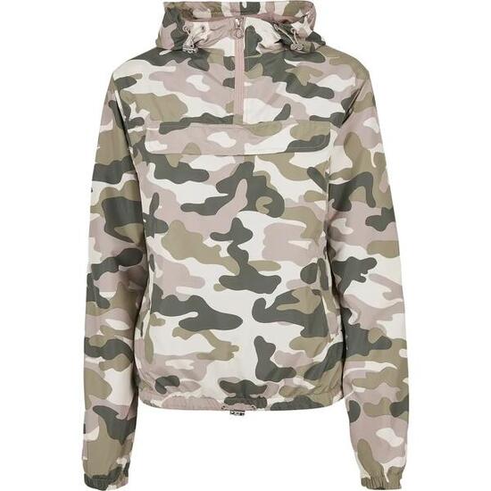 Veste coupe vent femme Urban Classics camouflage