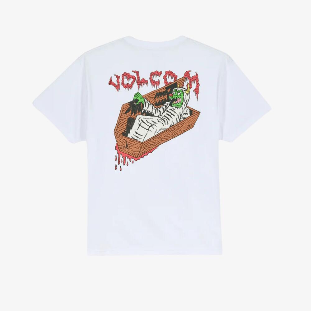 Tricou Volcom FA JJ Villard Alb