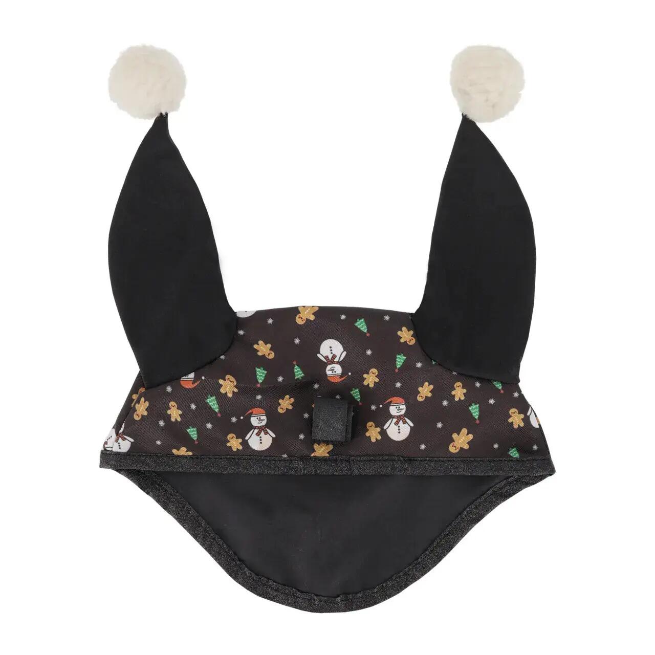 Bonnet court pour cheval QHP Noël 2/3