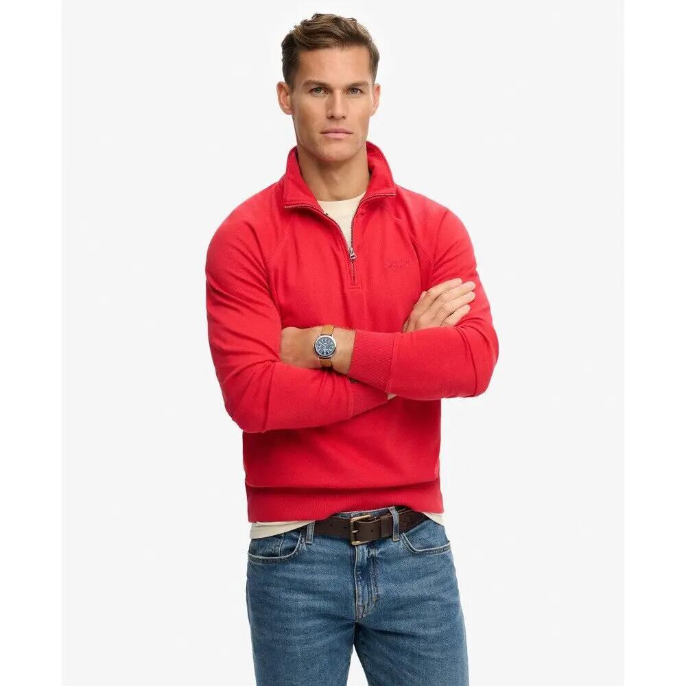 Maglietta con logo col tunisino e maniche raglan Superdry Essential 2/5