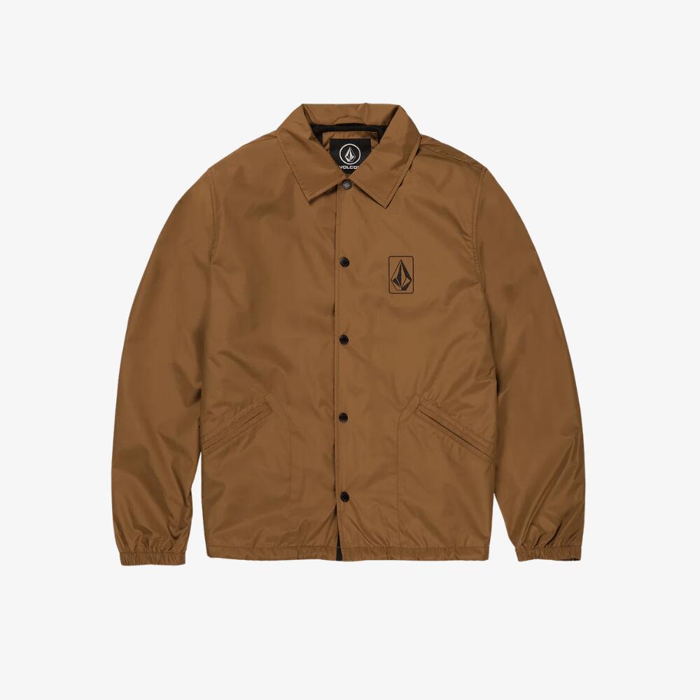 Volcom Skate Vitals Jacke Braun 1/7