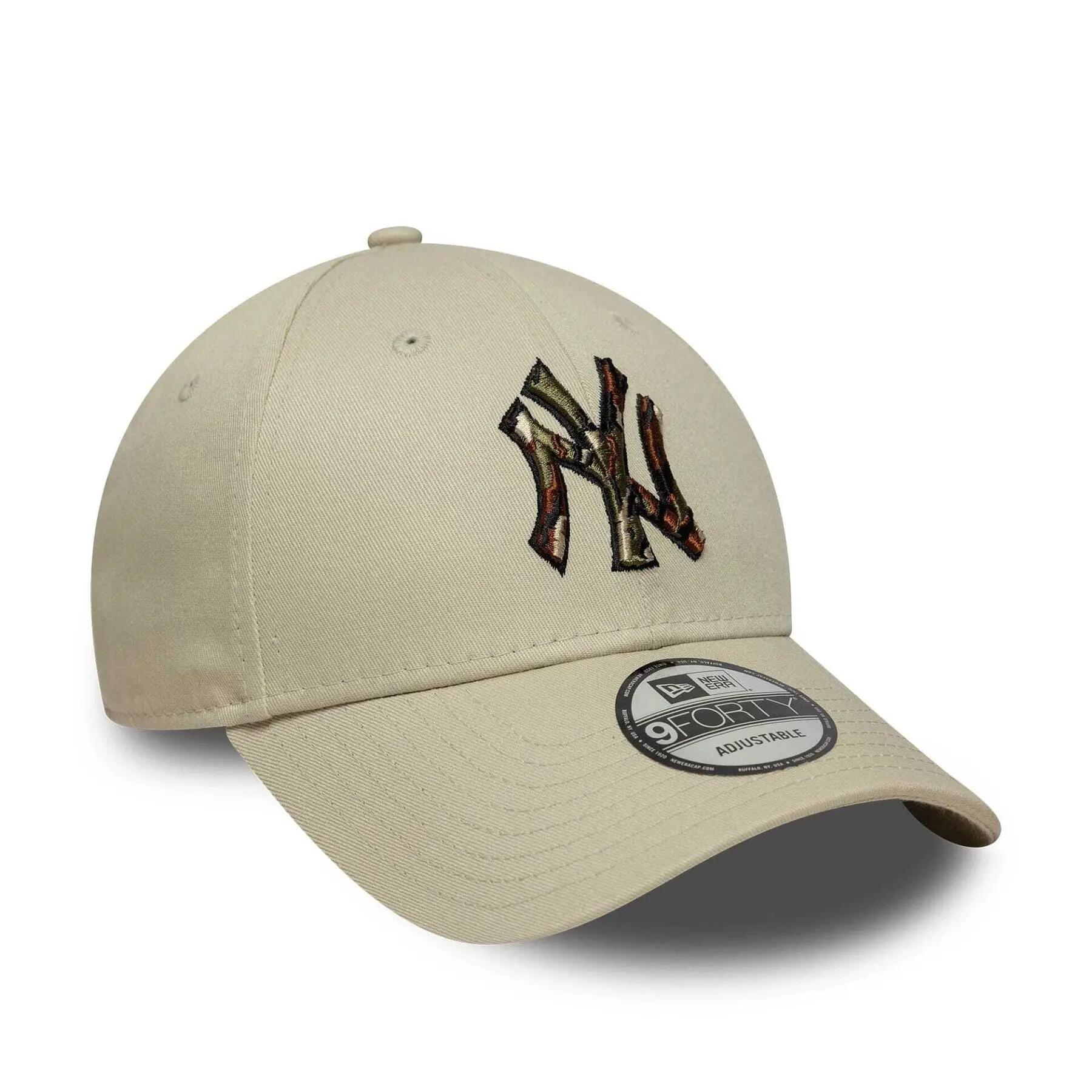 Boné de baseball New York Yankees Outline Camo 9forty 3/5