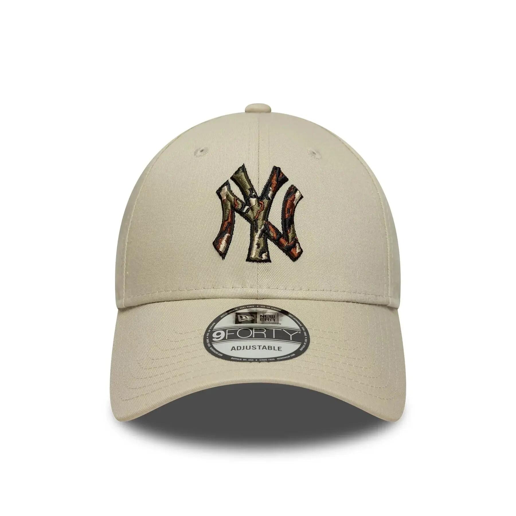Boné de baseball New York Yankees Outline Camo 9forty 2/5