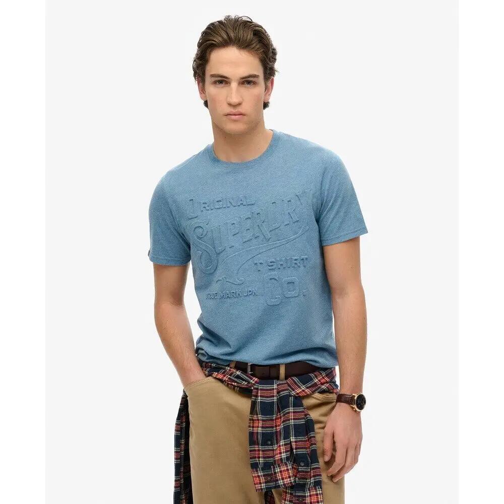 T-shirt con logo in rilievo Superdry 3/6