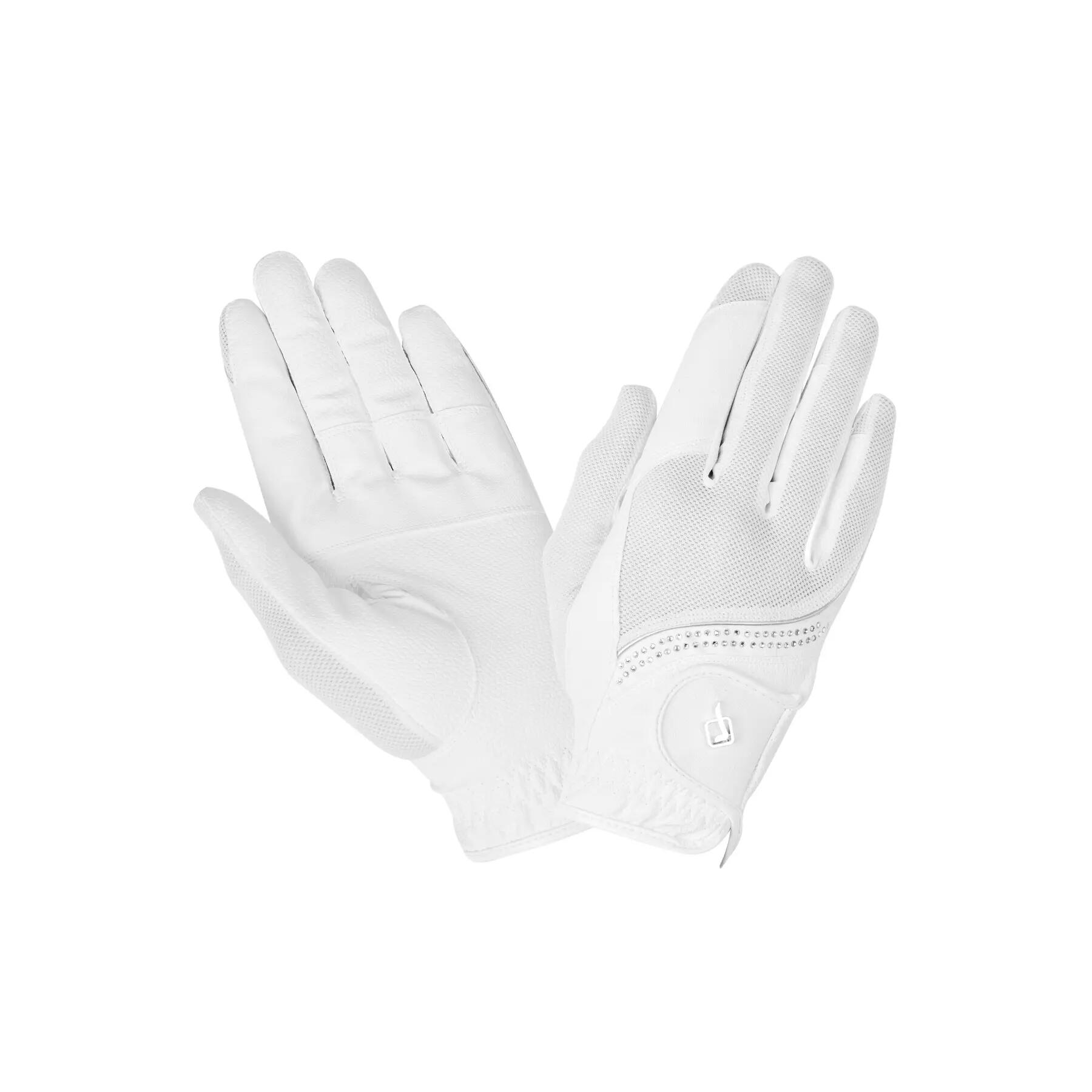 Rijhandschoenen LeMieux Crystal 1/2