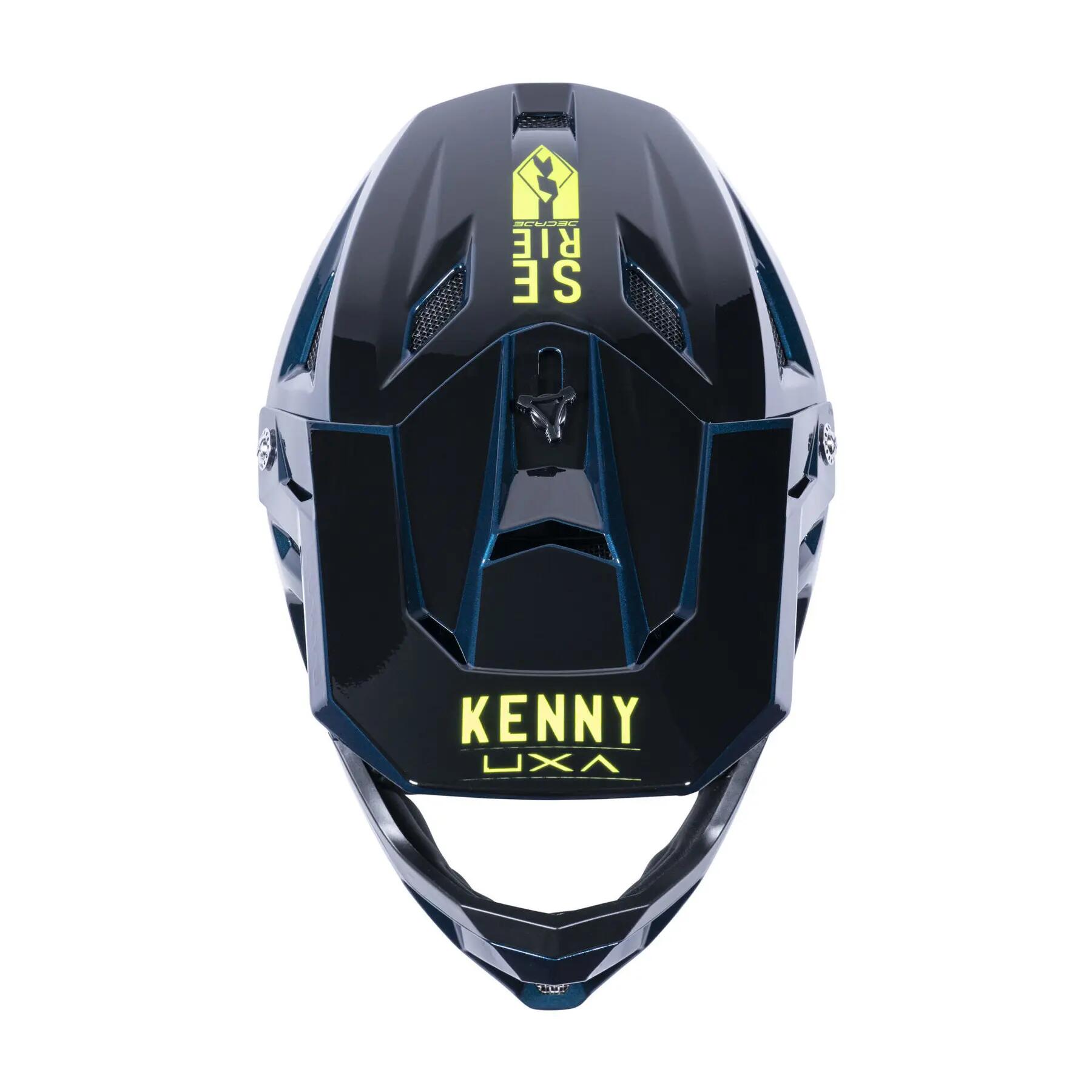 Casque Intégral Kenny Decade MIPS, Bleu Émeraude 5/7