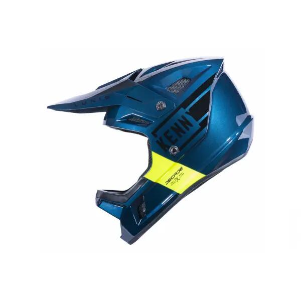 Casque Intégral Kenny Decade MIPS, Bleu Émeraude 6/7